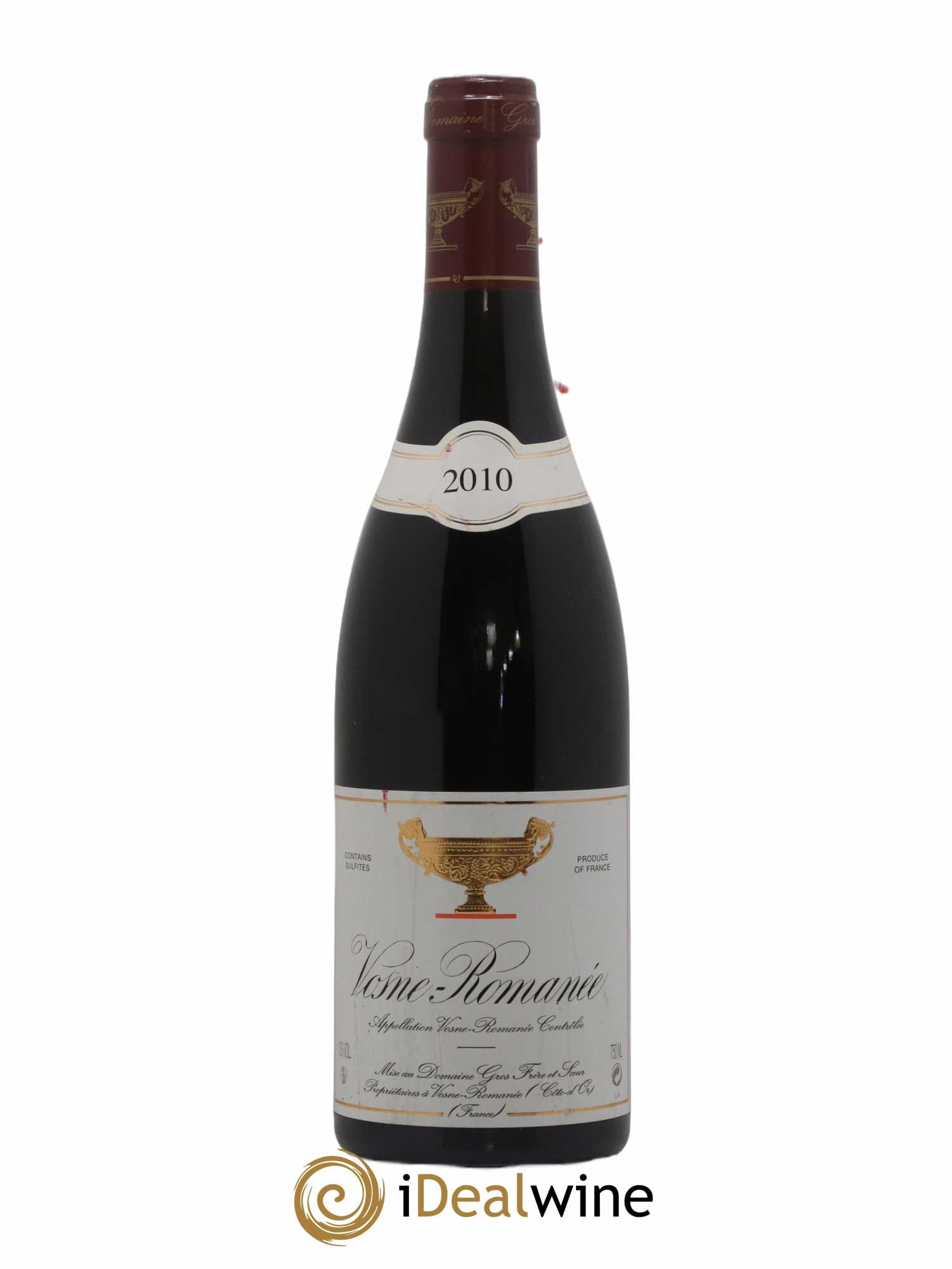 Vosne-Romanée Gros Frère & Soeur 2010 - Lot of 1 bottle - 0
