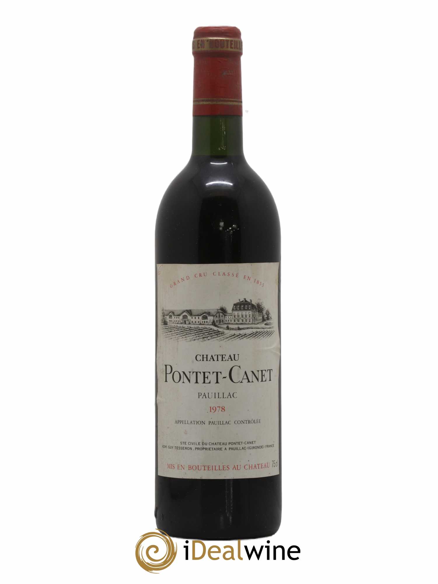 Château Pontet Canet 5ème Grand Cru Classé 1978 - Lot of 1 bottle - 0