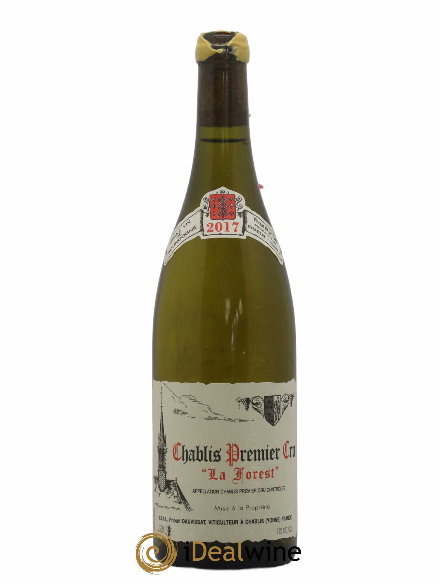 Chablis 1er Cru La Forest Vincent Dauvissat (Domaine) 2017 - Lot de 1 bouteille - 0