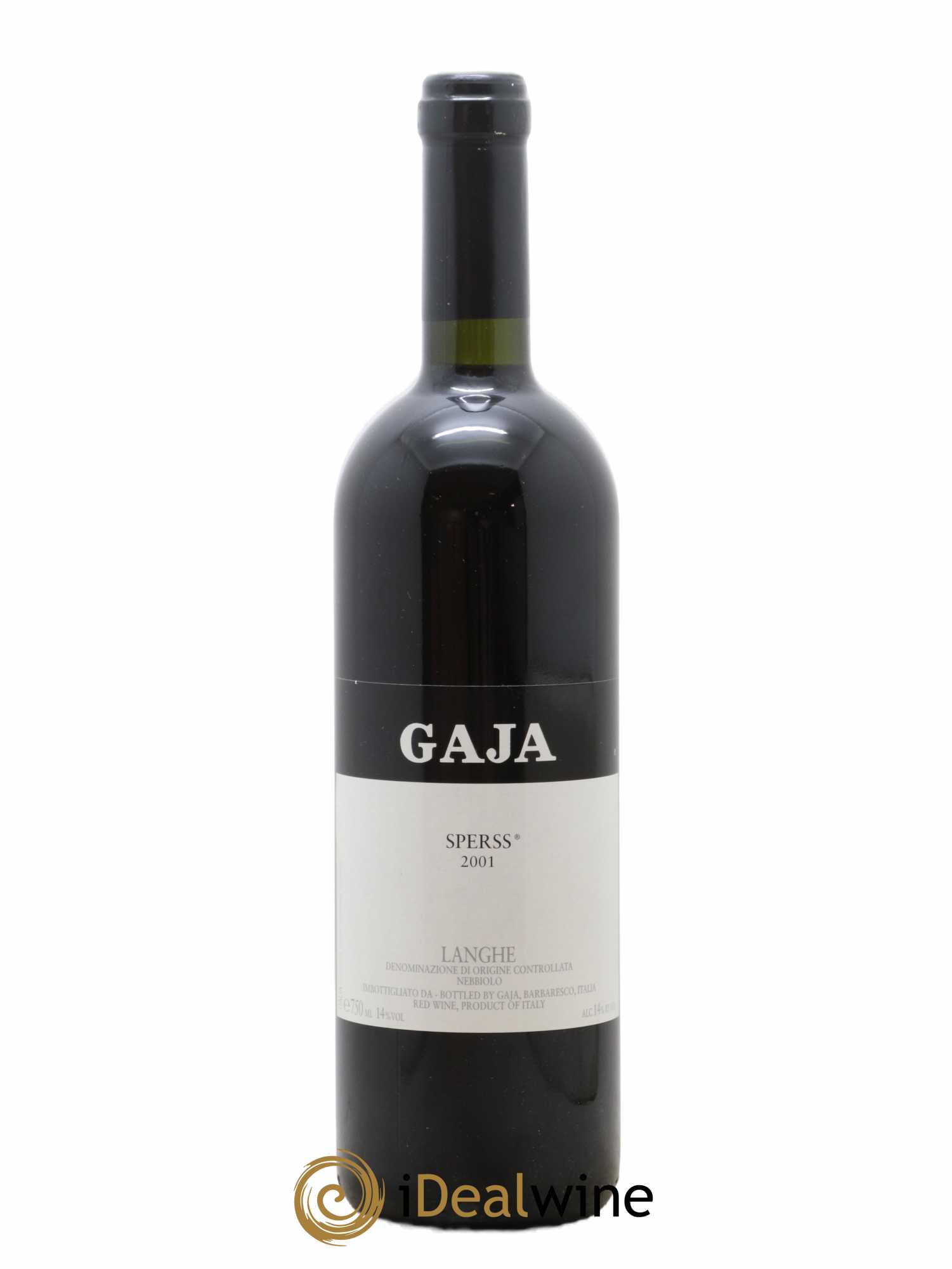 Langhe Sperss Angelo Gaja 2001 - Lot de 1 bouteille - 0