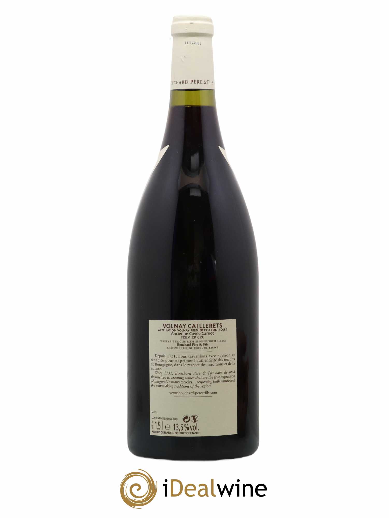 Volnay 1er Cru Caillerets - Ancienne Cuvée Carnot Bouchard Père & Fils 2009 - Posten von 1 Magnum - 1