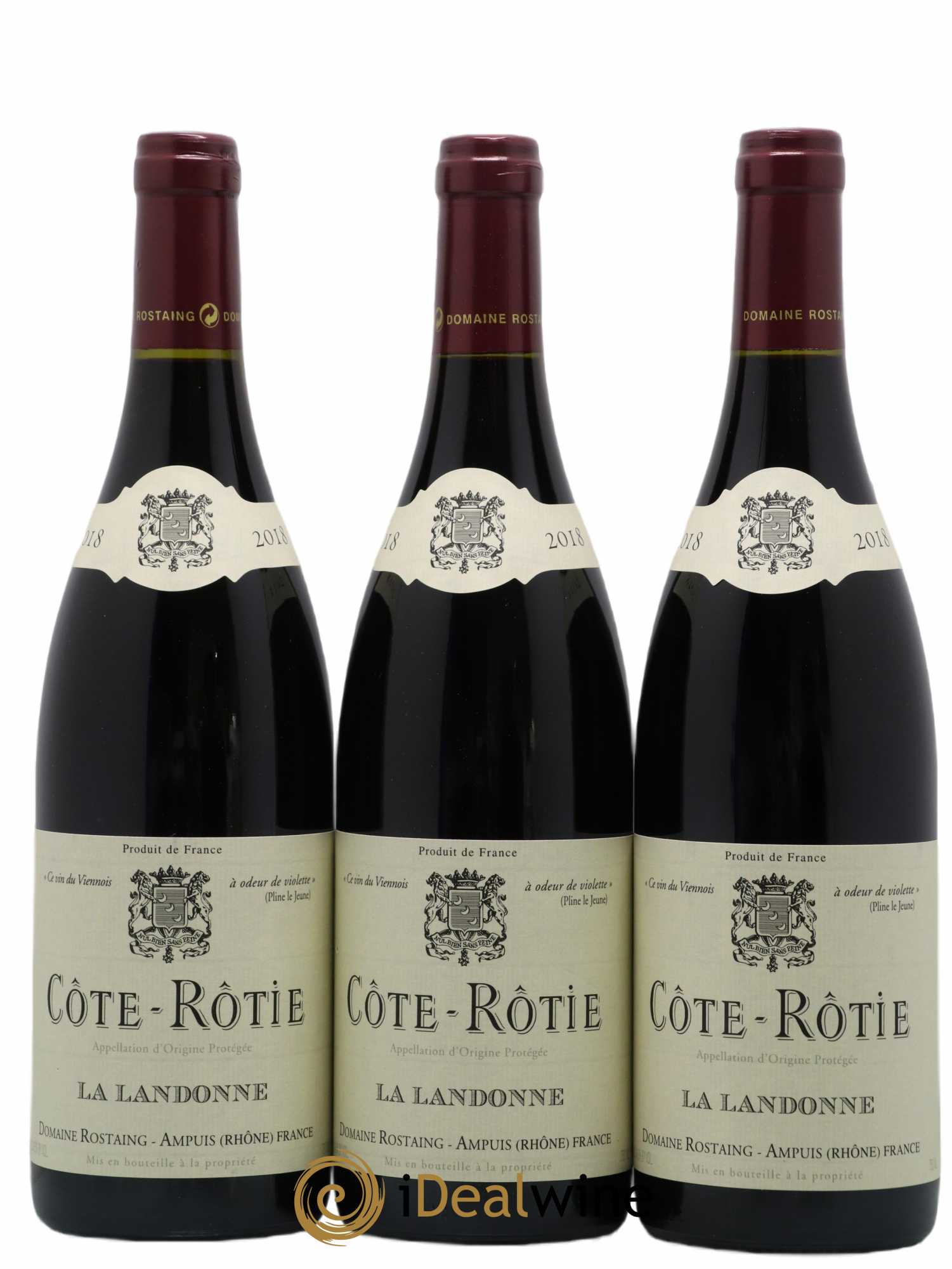 Côte-Rôtie La Landonne René Rostaing 2018 - Lot de 3 bouteilles - 0