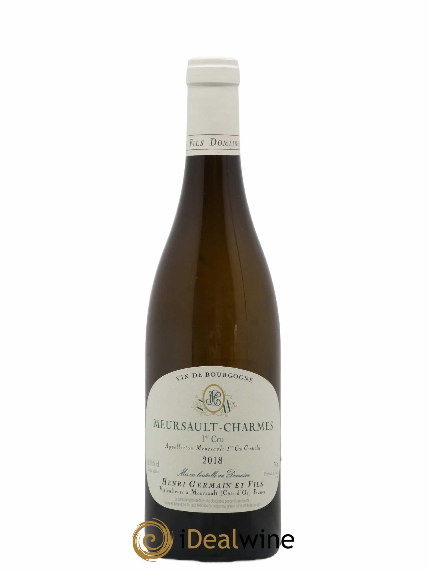 Meursault 1er Cru Charmes Henri Germain 2018 - Posten von 1 Flasche - 0