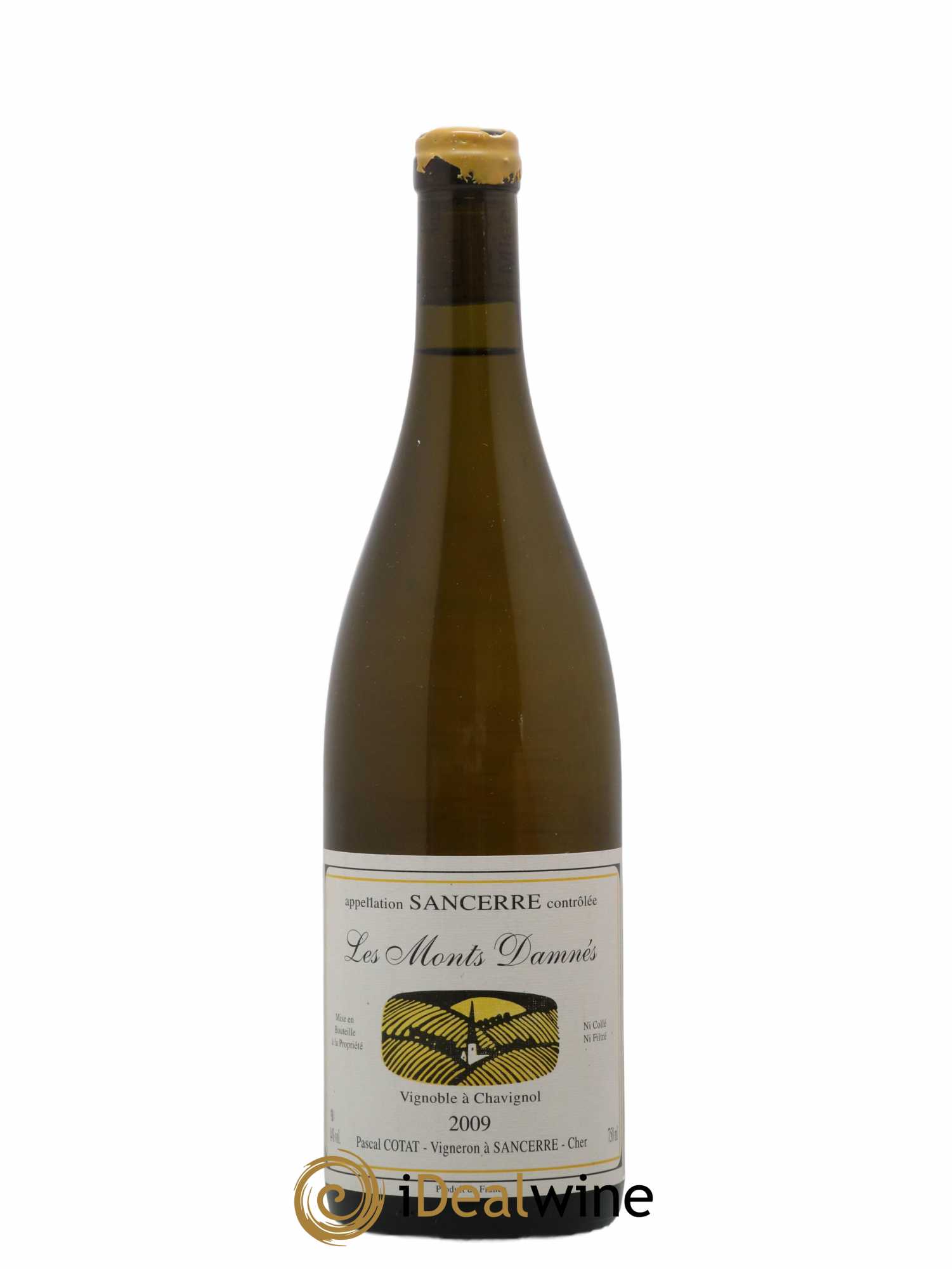 Sancerre Les Monts Damnés Pascal Cotat 2009 - Lot de 1 bouteille - 0
