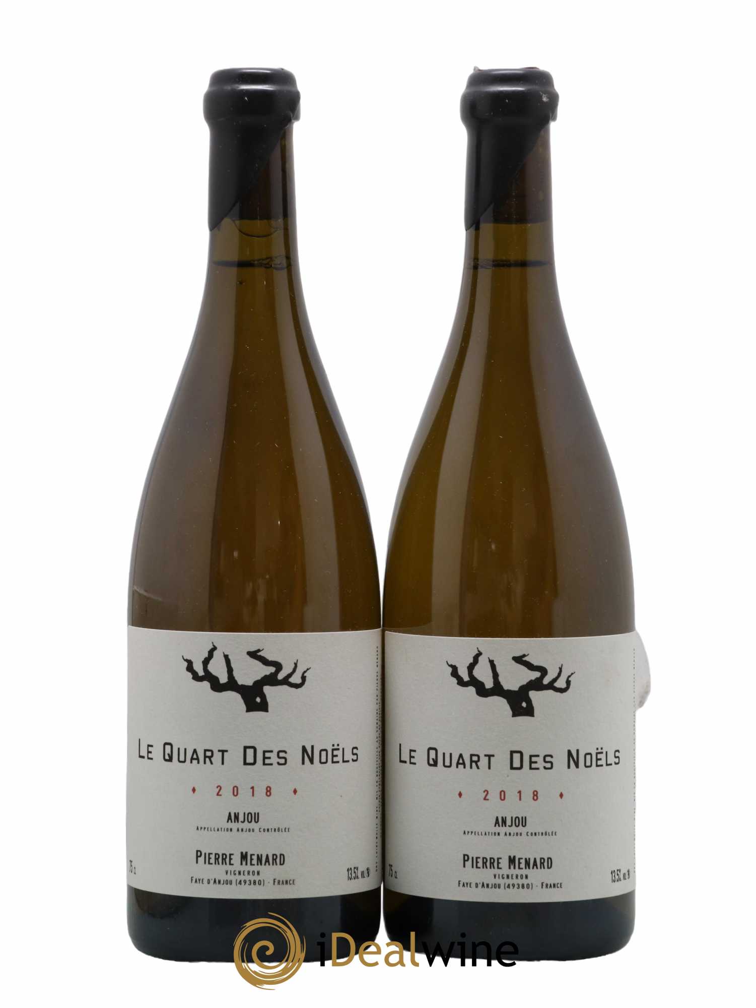 Anjou Le Quart des Noëls Pierre Ménard 2018 - Lot de 2 bouteilles - 0