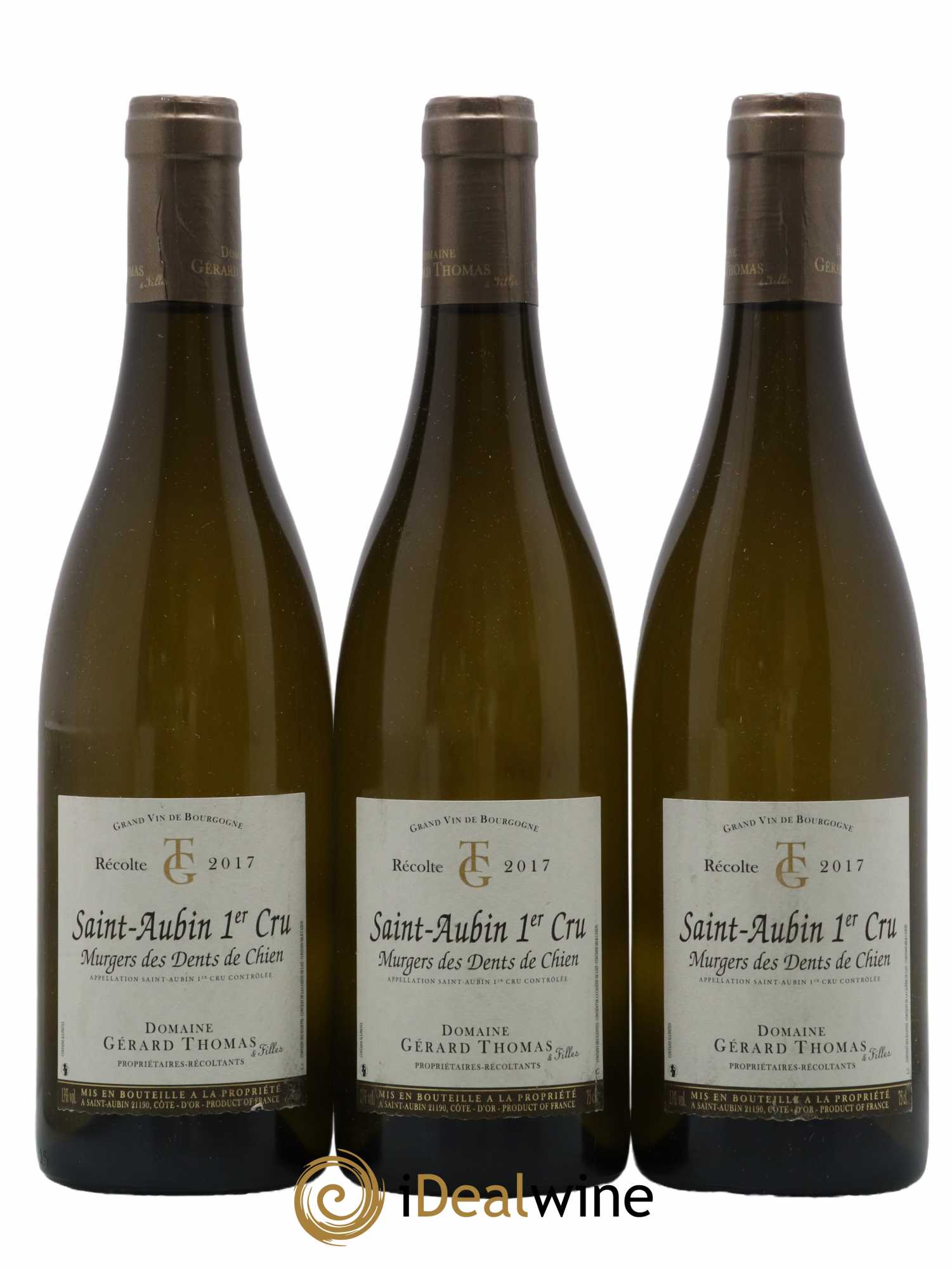 Saint-Aubin 1er Cru 2017 - Posten von 3 Flaschen - 0