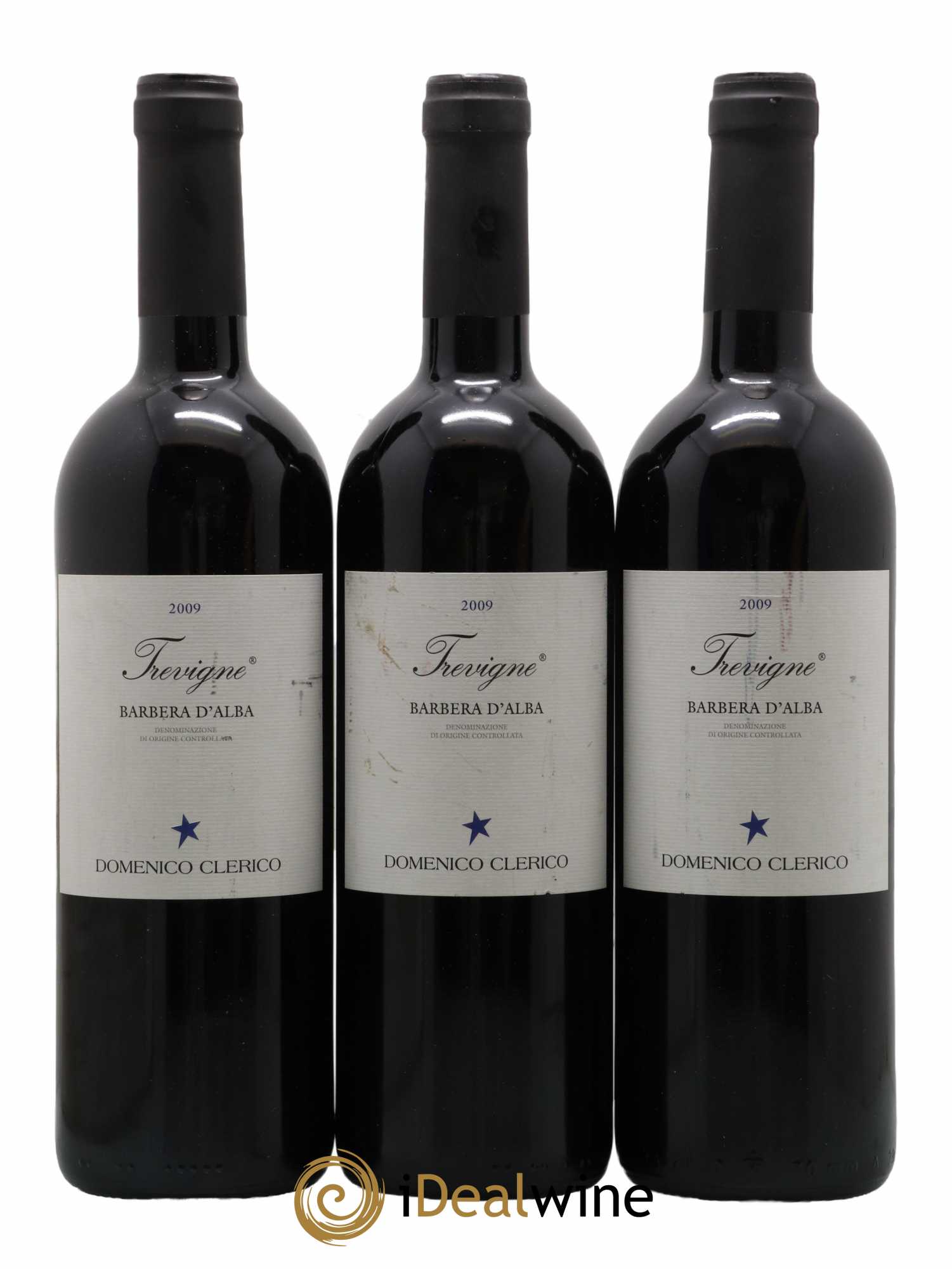 Barbera d'Alba DOC Trevigne Dominico Clerico 2009 - Lot de 3 bouteilles - 0