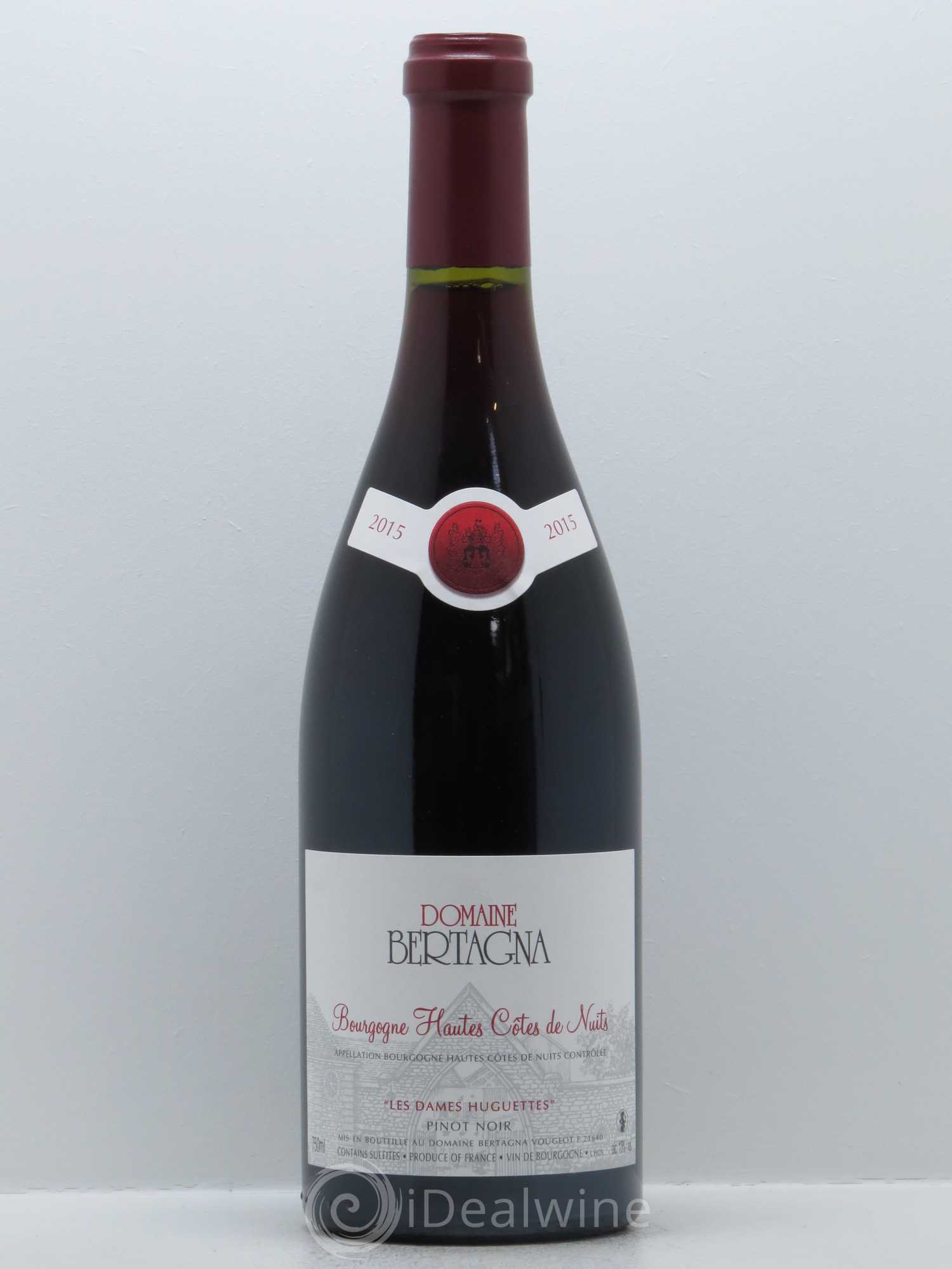 Hautes-Côtes de Nuits Les Dames Huguettes Bertagna 2015 - Lot de 1 bouteille - 0