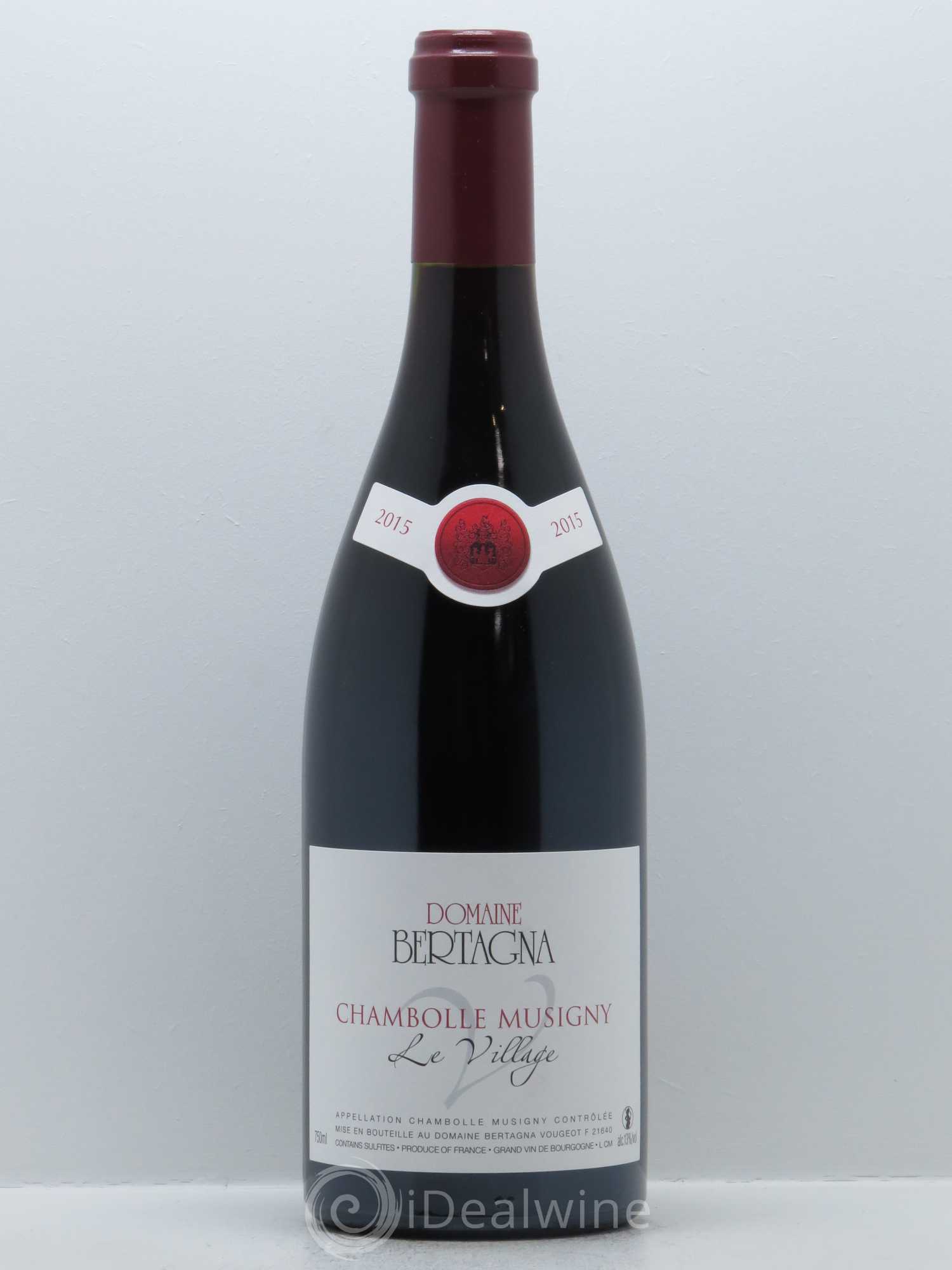Chambolle-Musigny Le Village Bertagna 2015 - Lot de 1 bouteille - 0