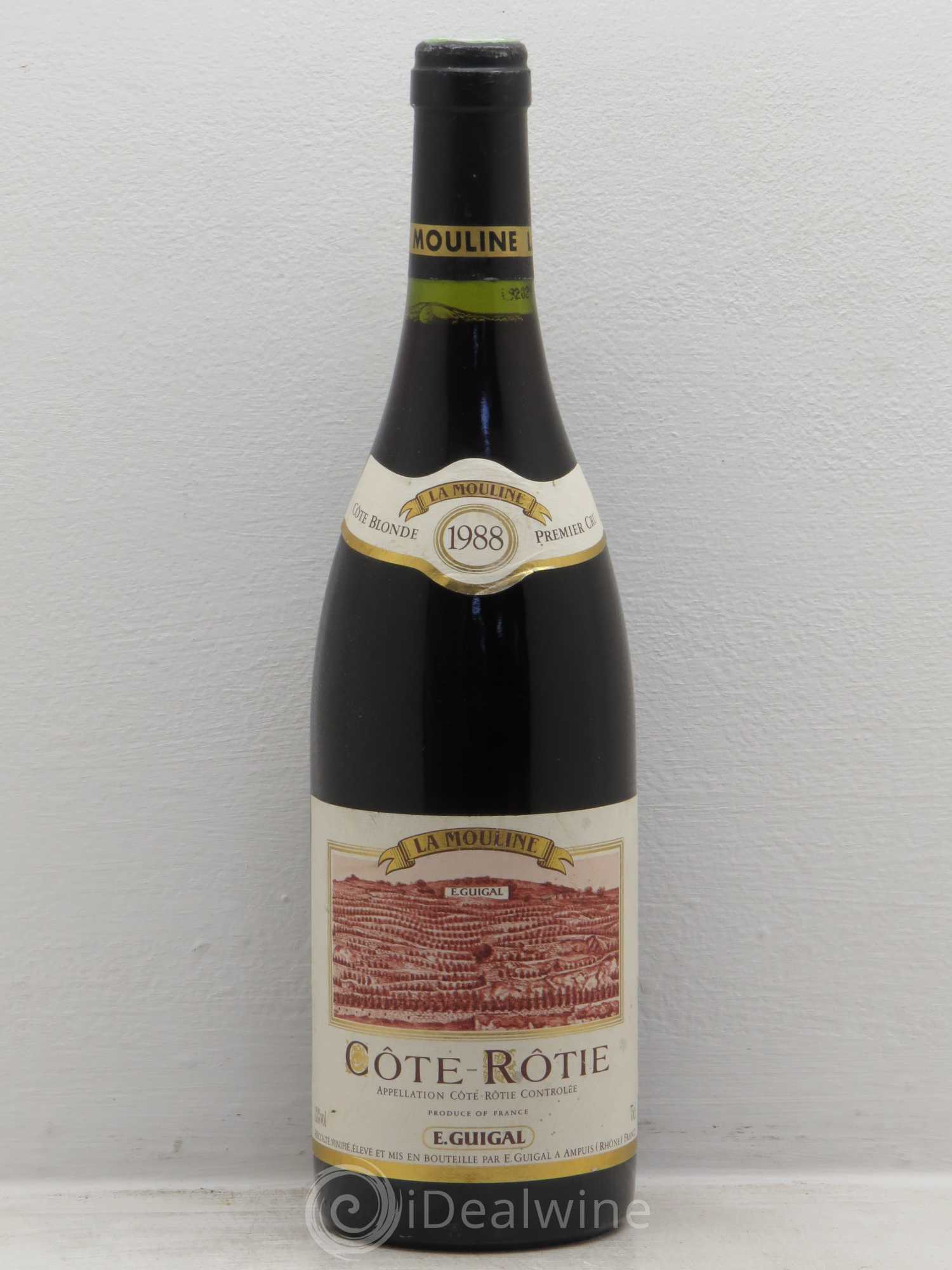 Côte-Rôtie La Mouline Guigal 1988 - Lot de 1 bouteille - 0