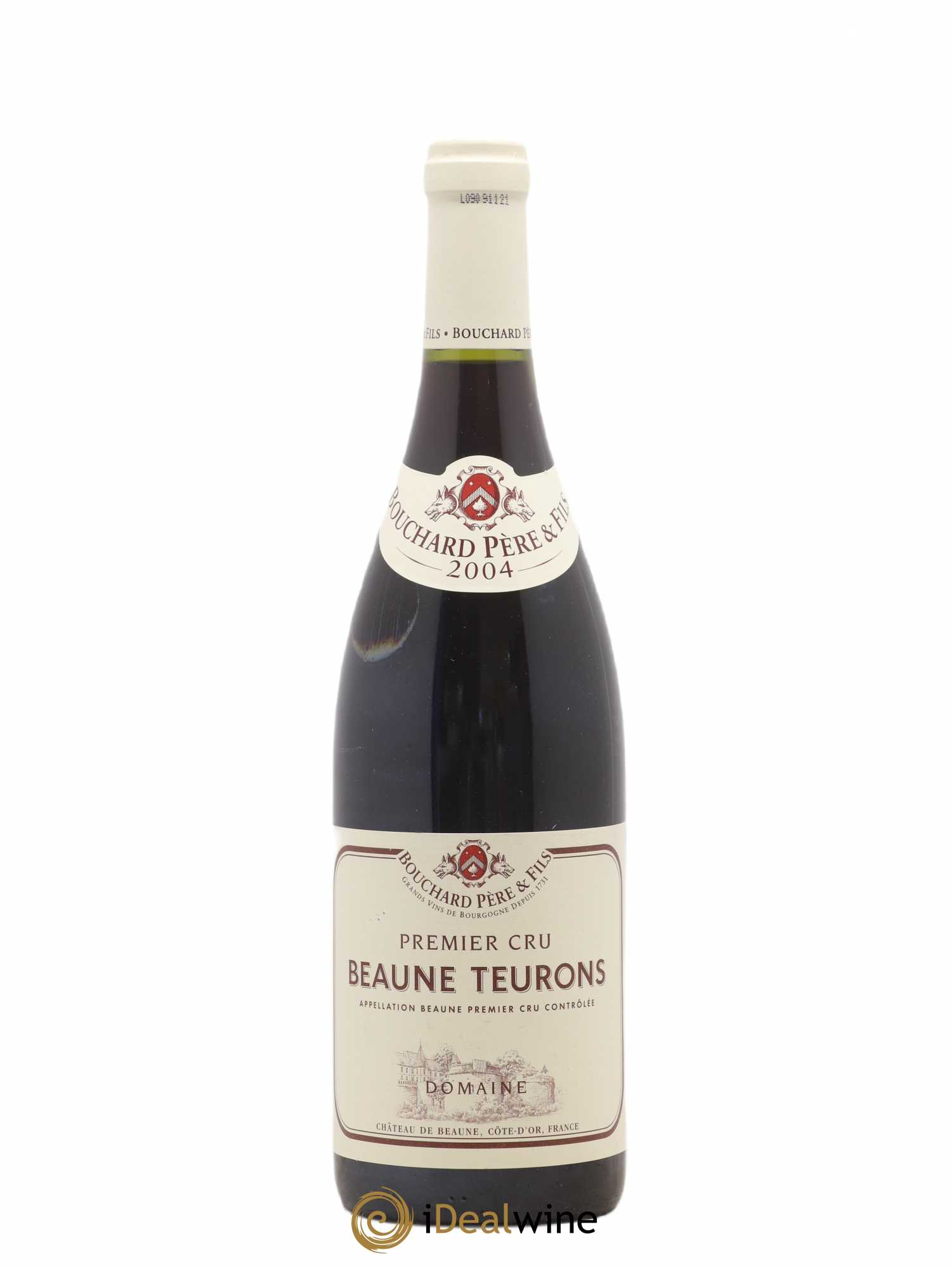 Beaune 1er Cru Teurons Bouchard Père & Fils 2004 - Lot de 1 bouteille - 0