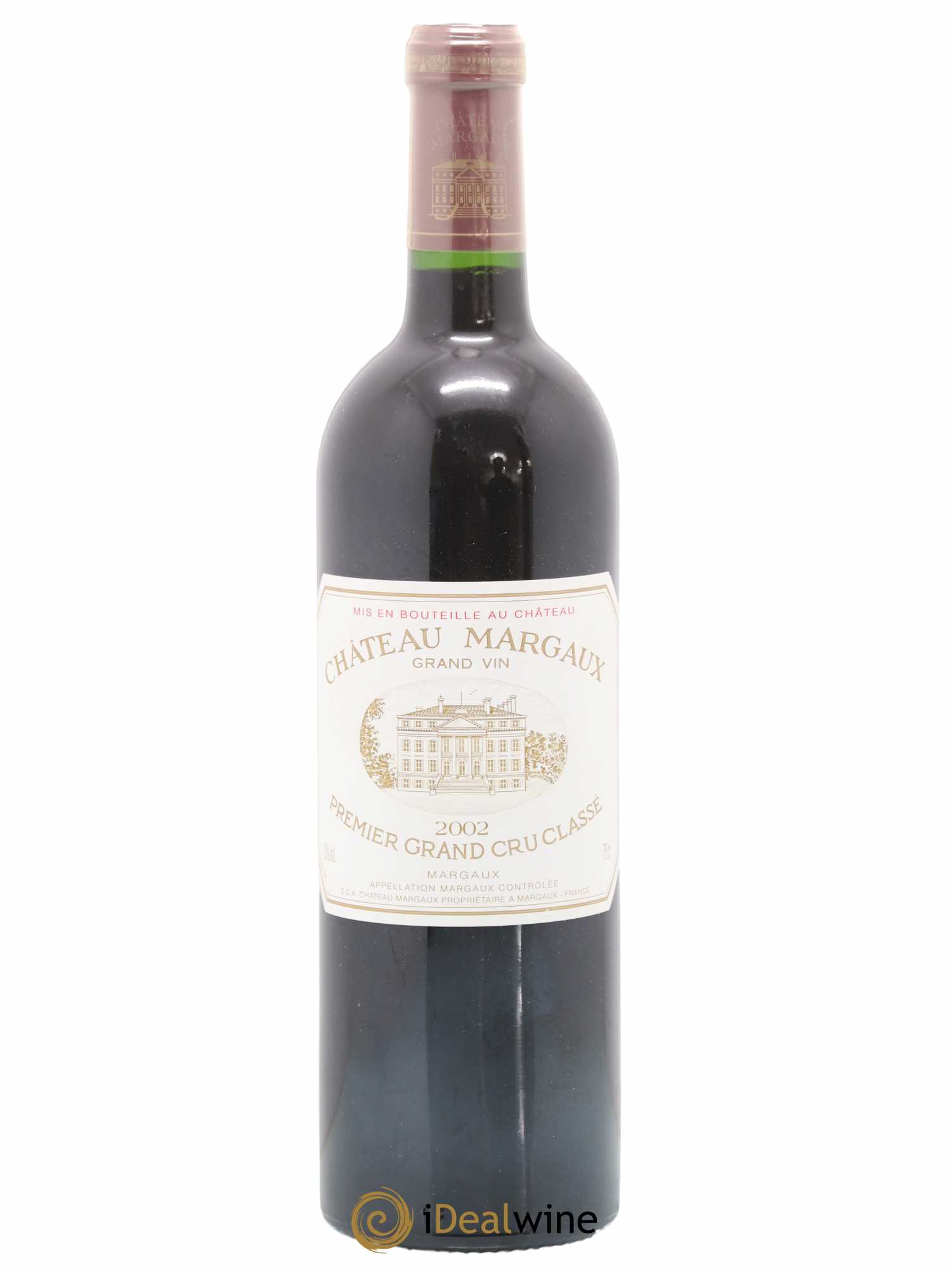 Château Margaux 1er Grand Cru Classé 2002 - Lot de 1 bouteille - 0