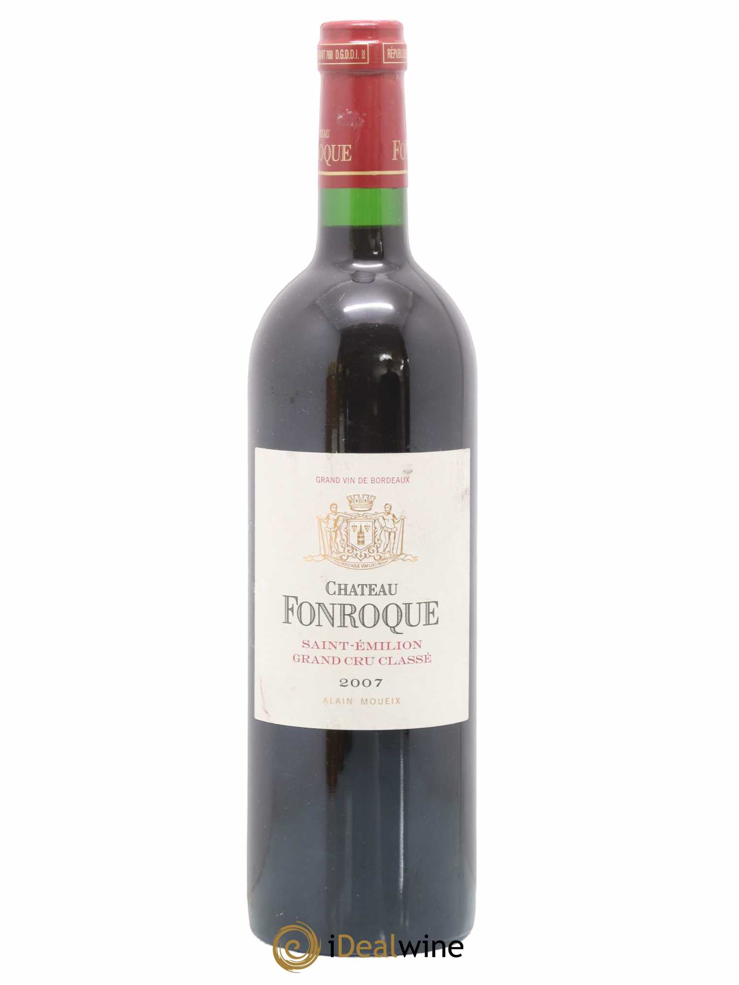 Château Fonroque Grand Cru Classé 2007 - Lot de 1 bouteille - 0