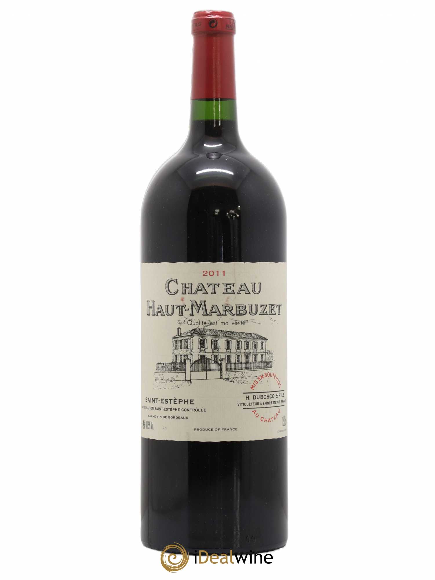 Château Haut Marbuzet 2011 - Lot de 1 magnum - 0