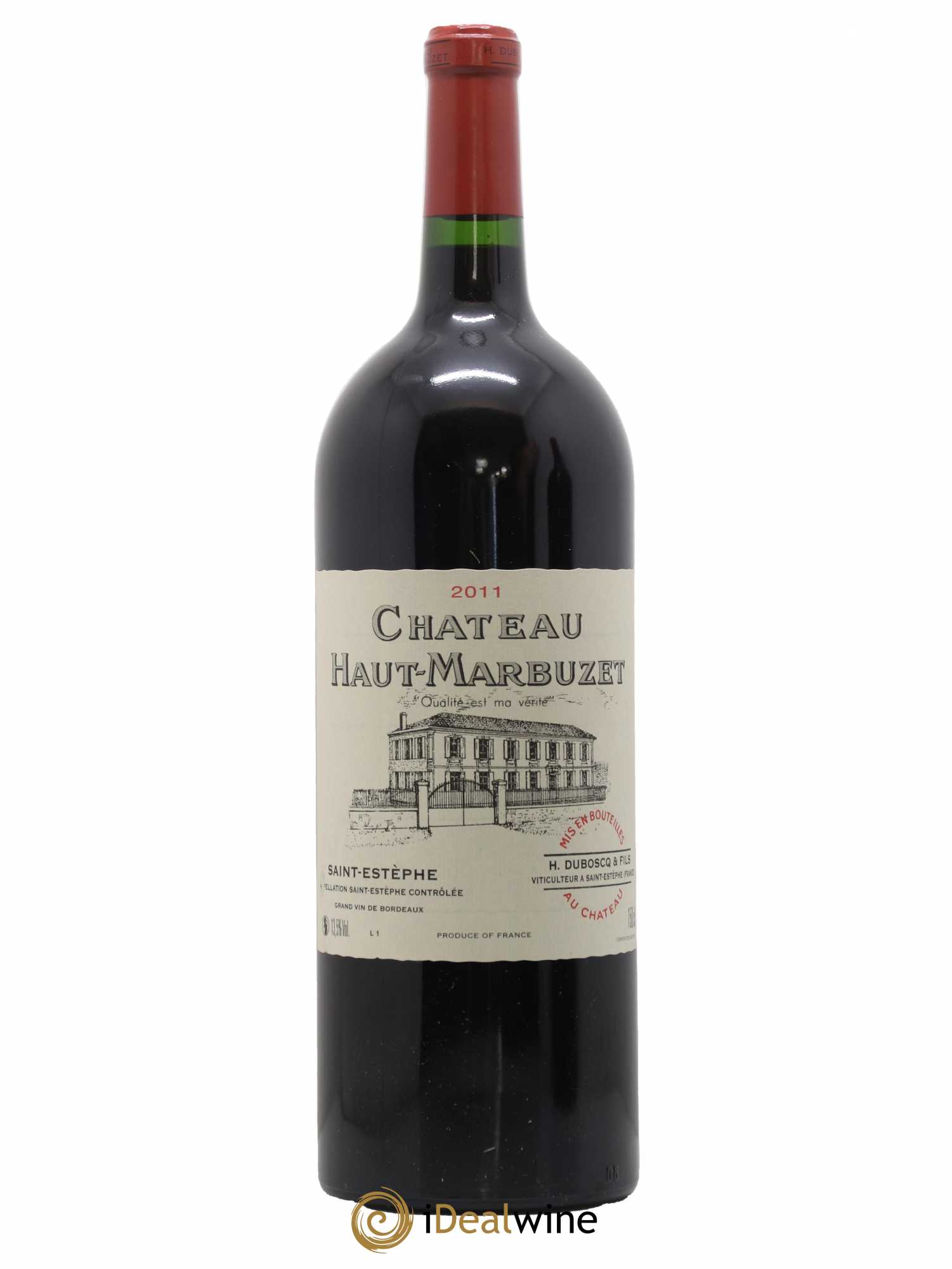Château Haut Marbuzet 2011 - Lot de 1 magnum - 0