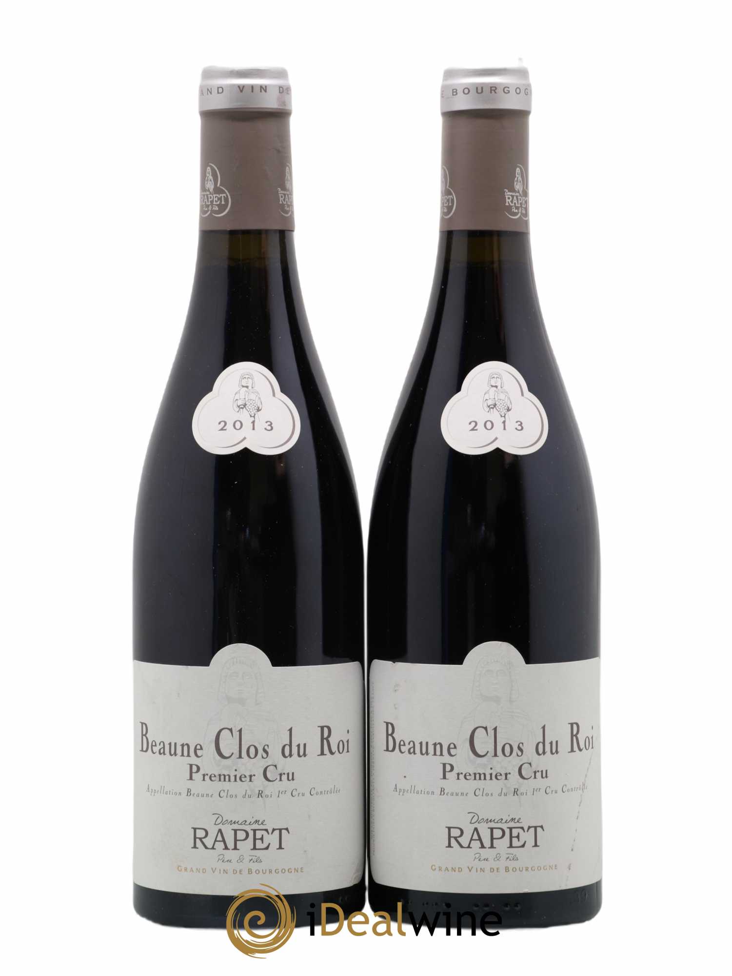 Beaune 1er Cru Clos du Roi Rapet Père & Fils 2013 - Lot de 2 bouteilles - 0