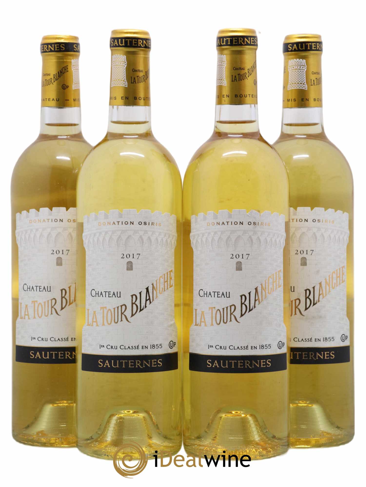 Château la Tour Blanche 1er Grand Cru Classé 2017 - Lotto di 4 bottiglie - 0