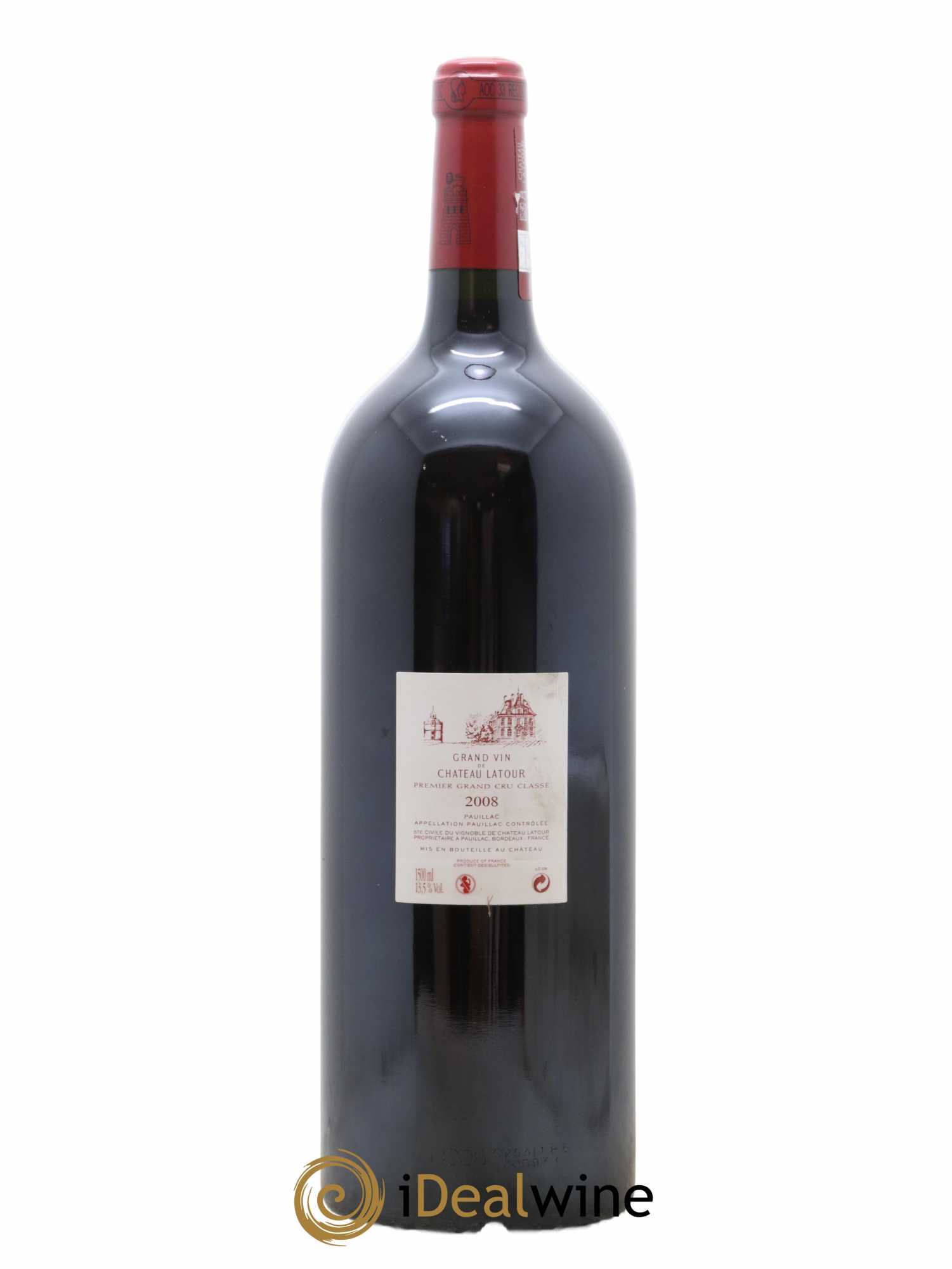 Château Latour 1er Grand Cru Classé 2008 - Lot de 1 magnum - 1
