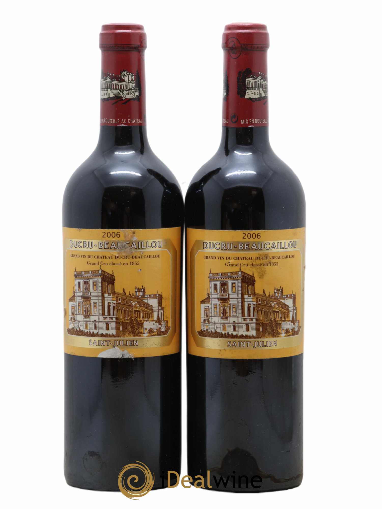 Château Ducru Beaucaillou 2ème Grand Cru Classé 2006 - Lot de 2 bouteilles - 0