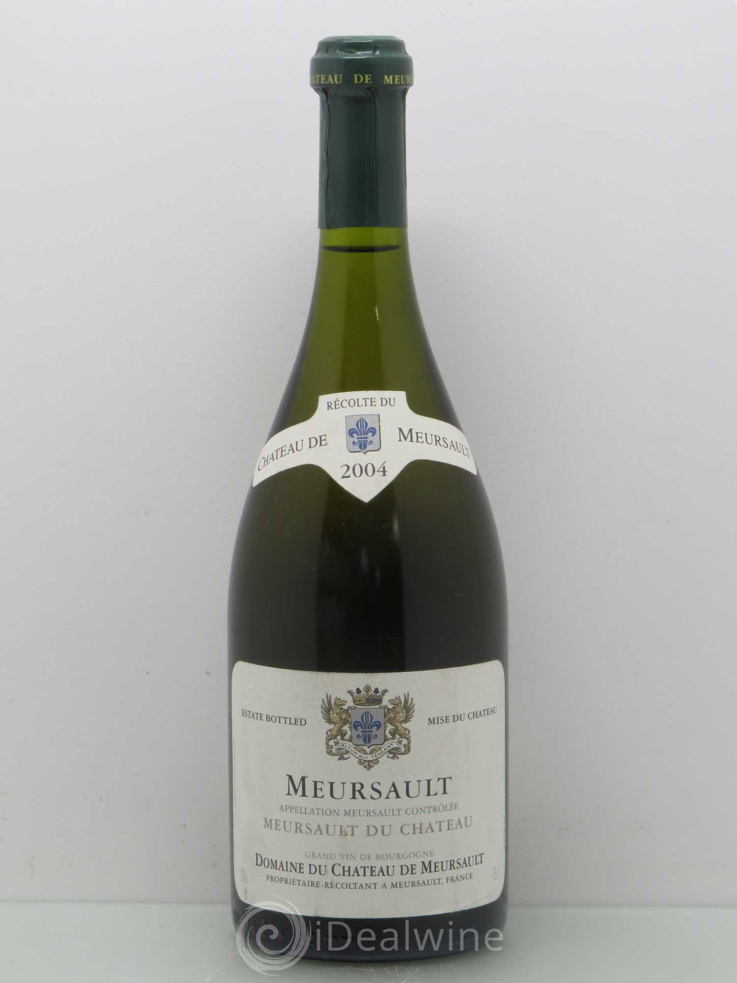 Meursault Château de Meursault 2004 - Lot de 1 bouteille - 0