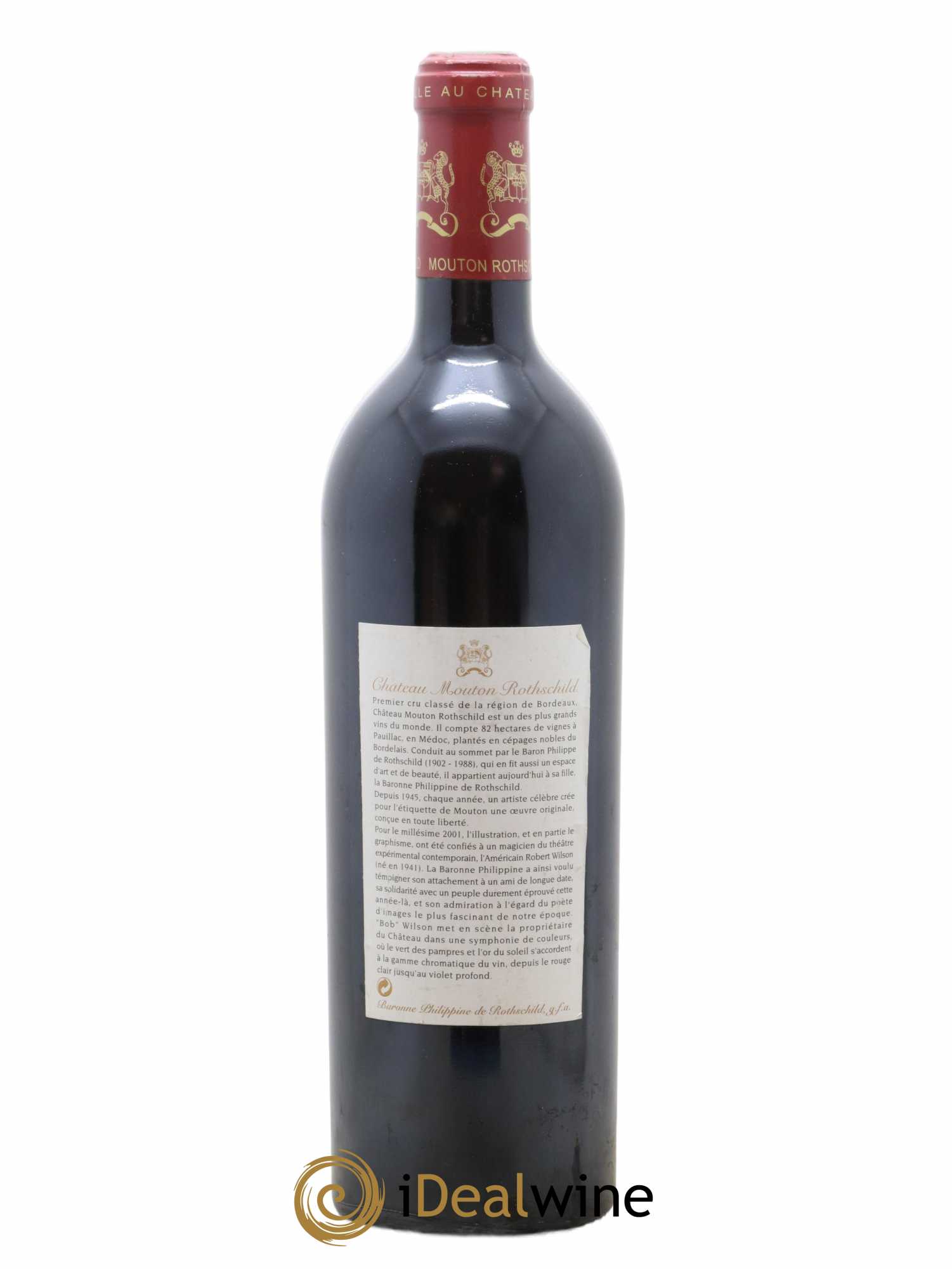 Château Mouton Rothschild 1er Grand Cru Classé 2001 - Posten von 1 Flasche - 1