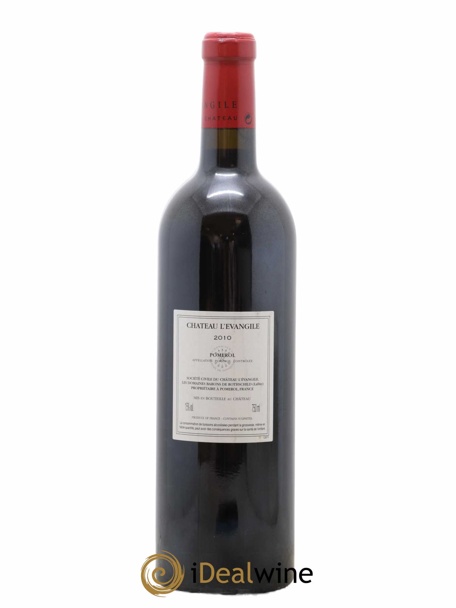 Château l' Évangile 2010 - Lot de 1 bouteille - 1