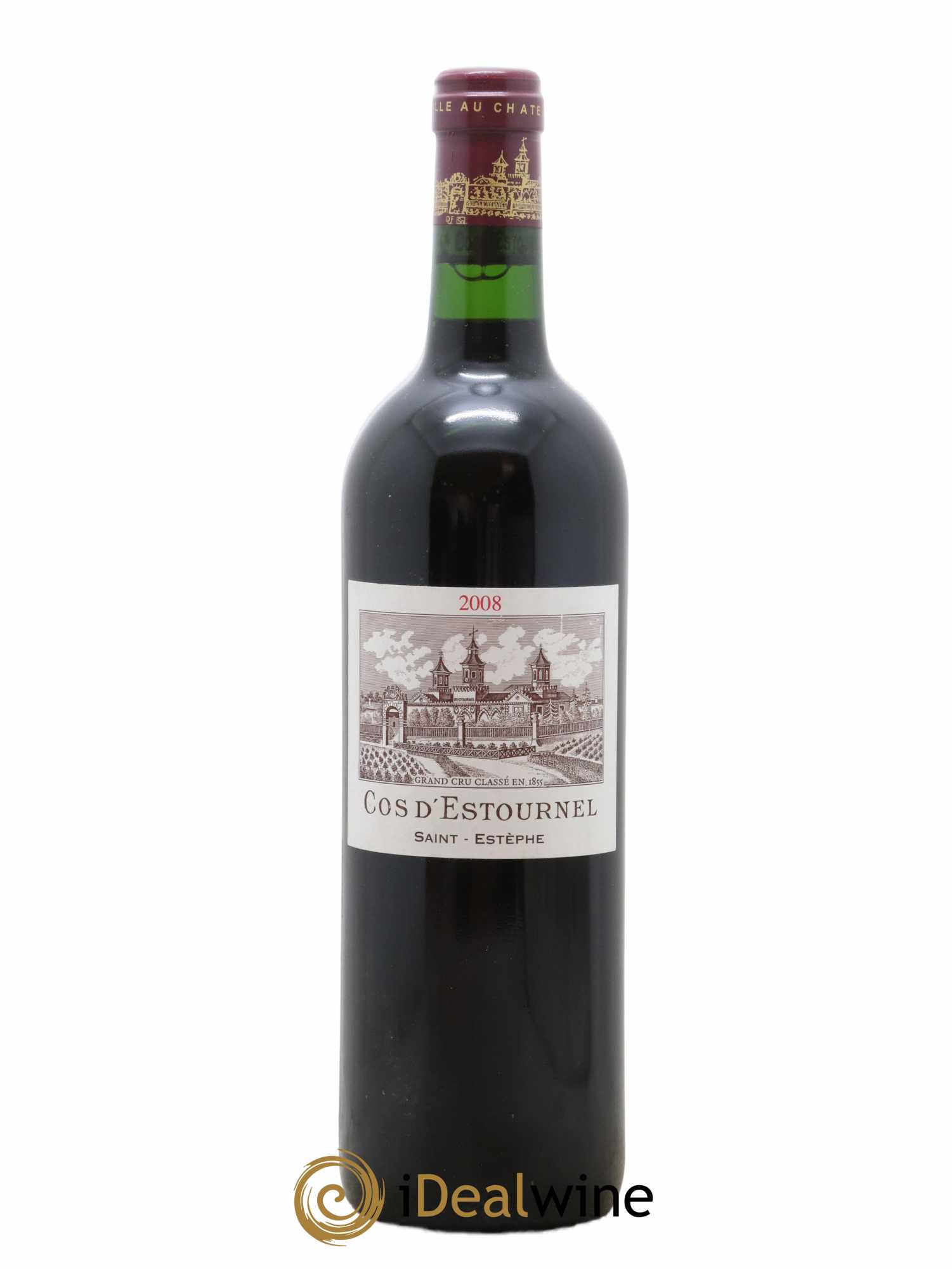 Cos d'Estournel 2ème Grand Cru Classé 2008 - Lot de 1 bouteille - 0