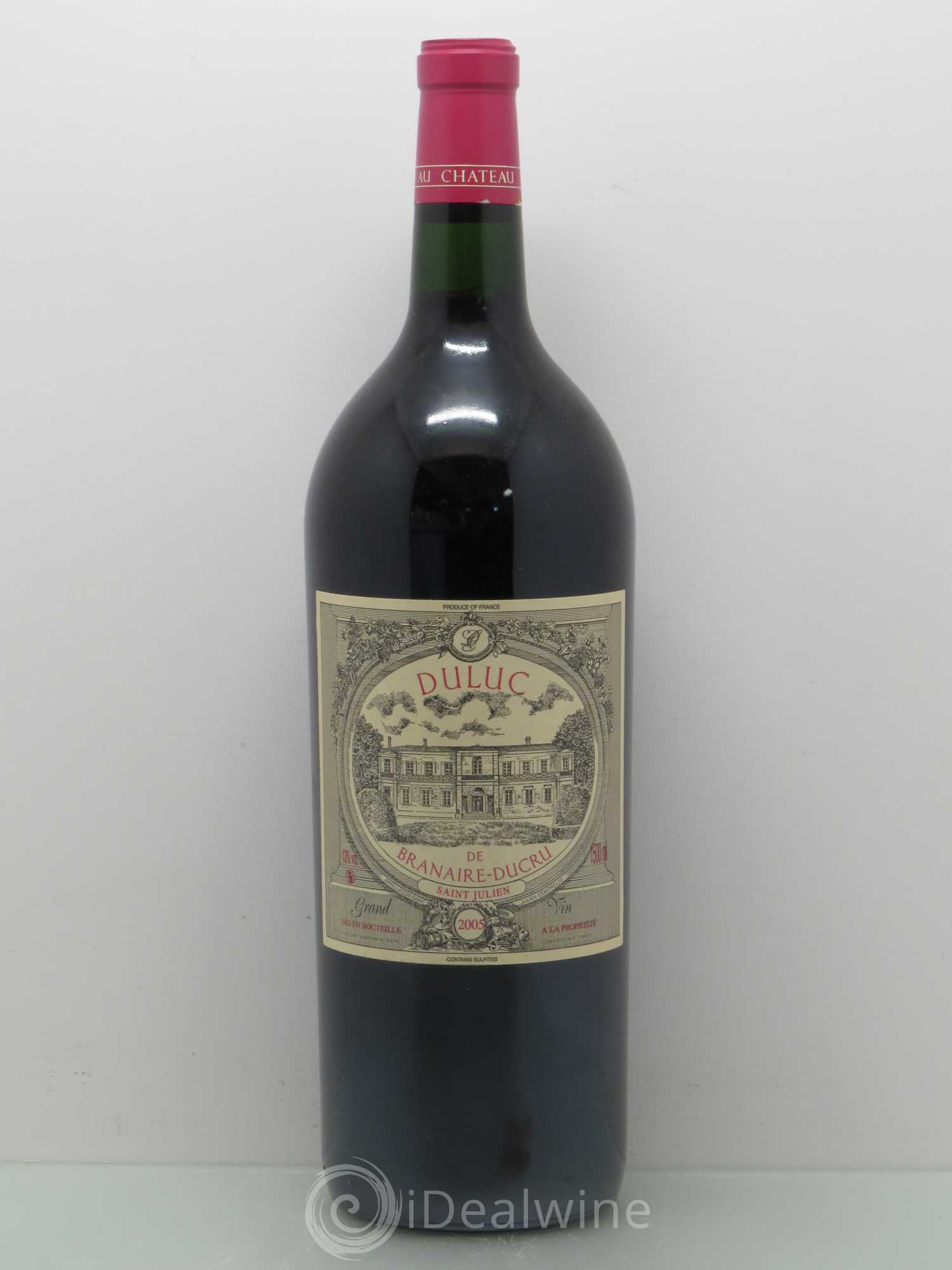 Duluc de Branaire Second Vin 2005 - Lot de 1 magnum - 0