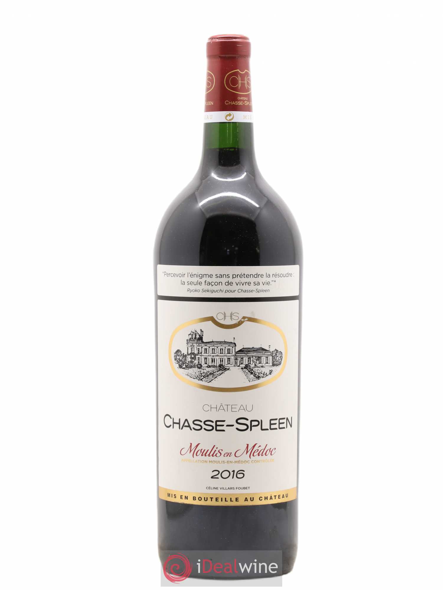 Château Chasse Spleen 2016 - Lot de 1 magnum - 0