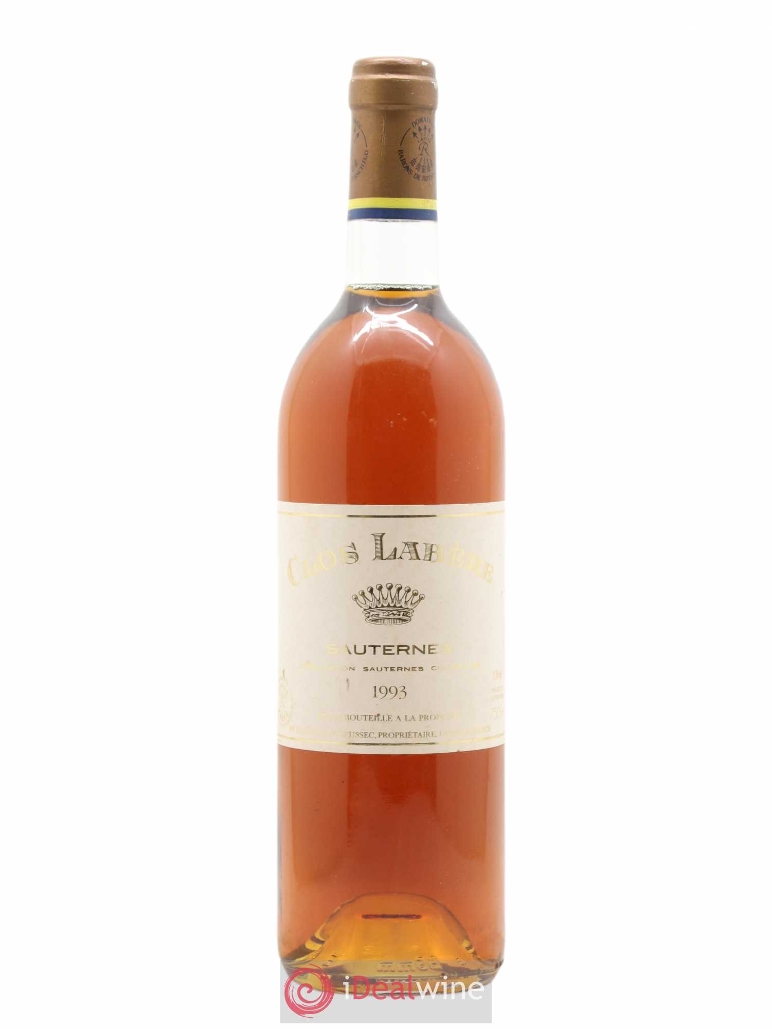 Sauternes Clos Labere 1993 - Posten von 1 Flasche - 0