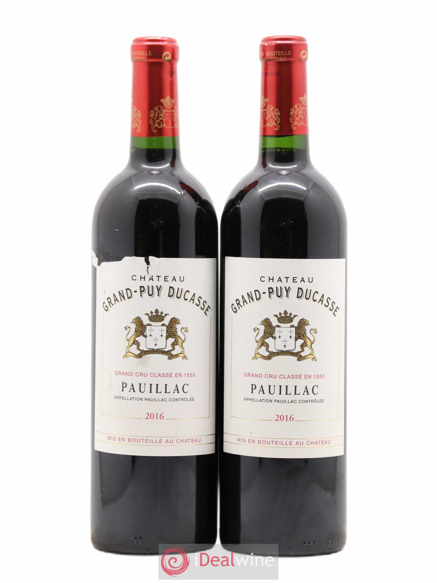 Château Grand Puy Ducasse 5ème Grand Cru Classé 2016 - Lot de 2 bouteilles - 0