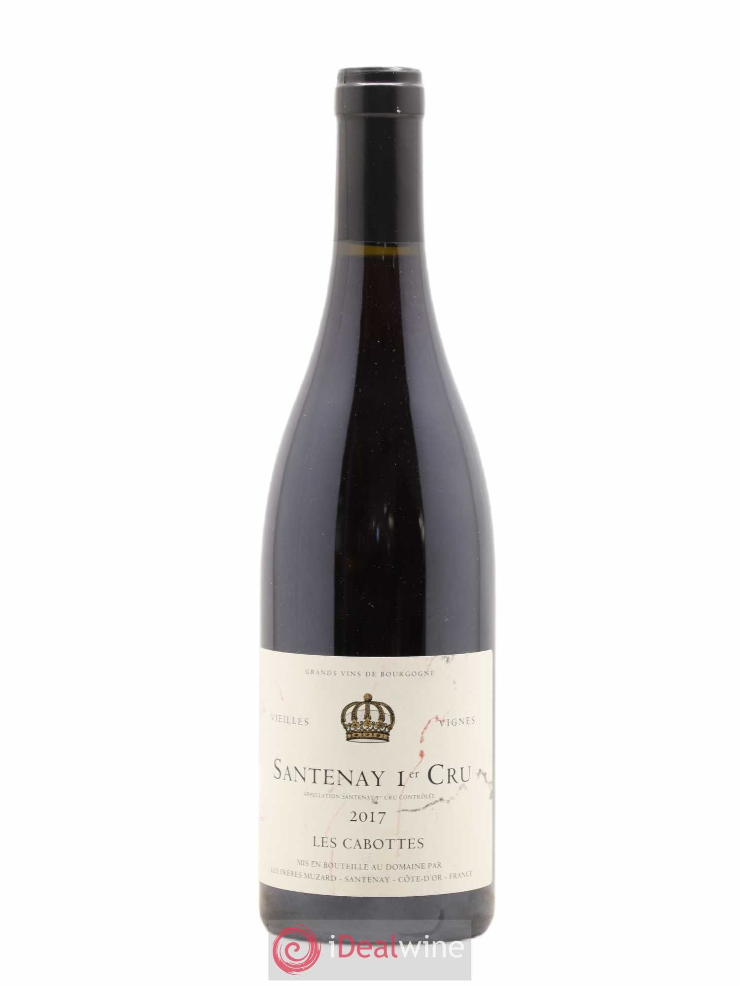 Santenay 1er Cru Les Cabottes Vielles Vignes Les Frères Muzard 2017 - Posten von 1 Flasche - 0