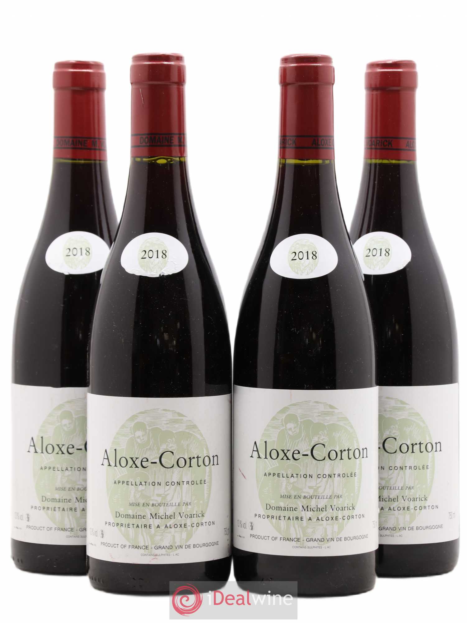 Aloxe-Corton Voarick 2018 - Lot de 4 bouteilles - 0