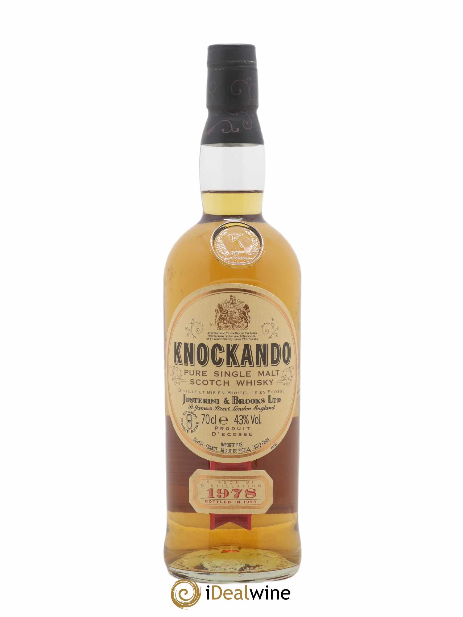 Whisky Knockando 1978 - Posten von 1 Flasche - 1