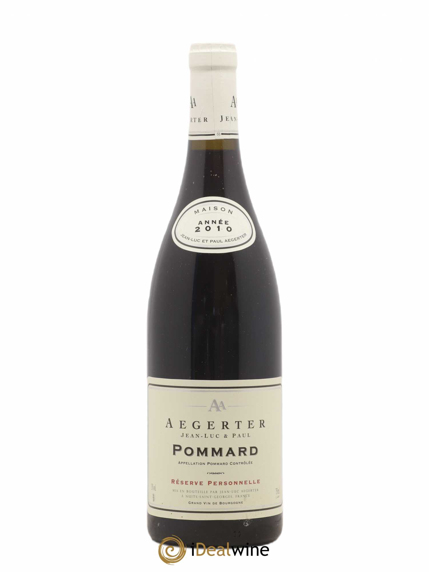 Pommard Réserve personnelle Aegerter 2010 - Posten von 1 Flasche - 0