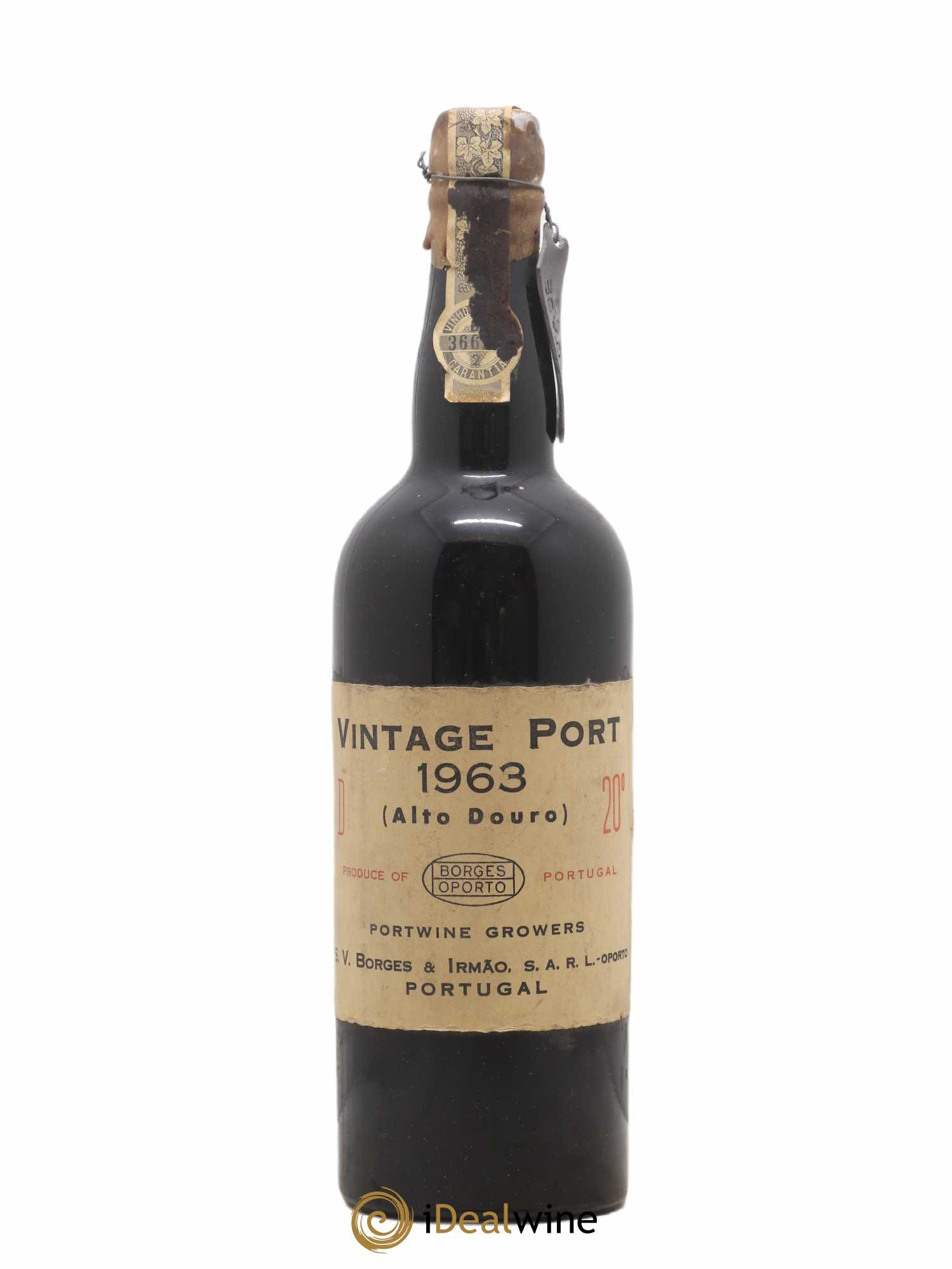 Porto Vintage Borges 1963 - Posten von 1 Flasche - 0
