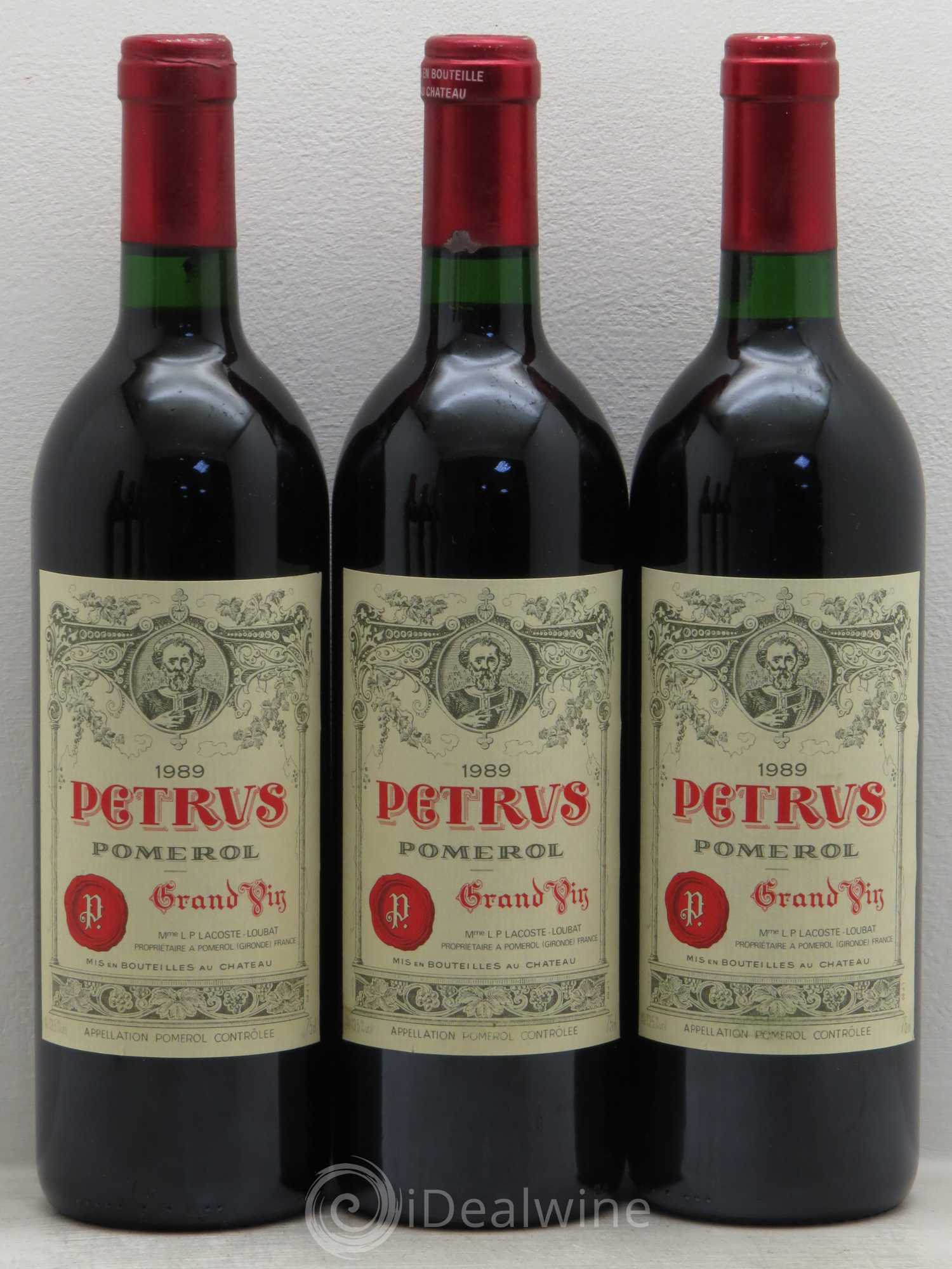 Petrus 1989 - Lot de 6 bouteilles - 1