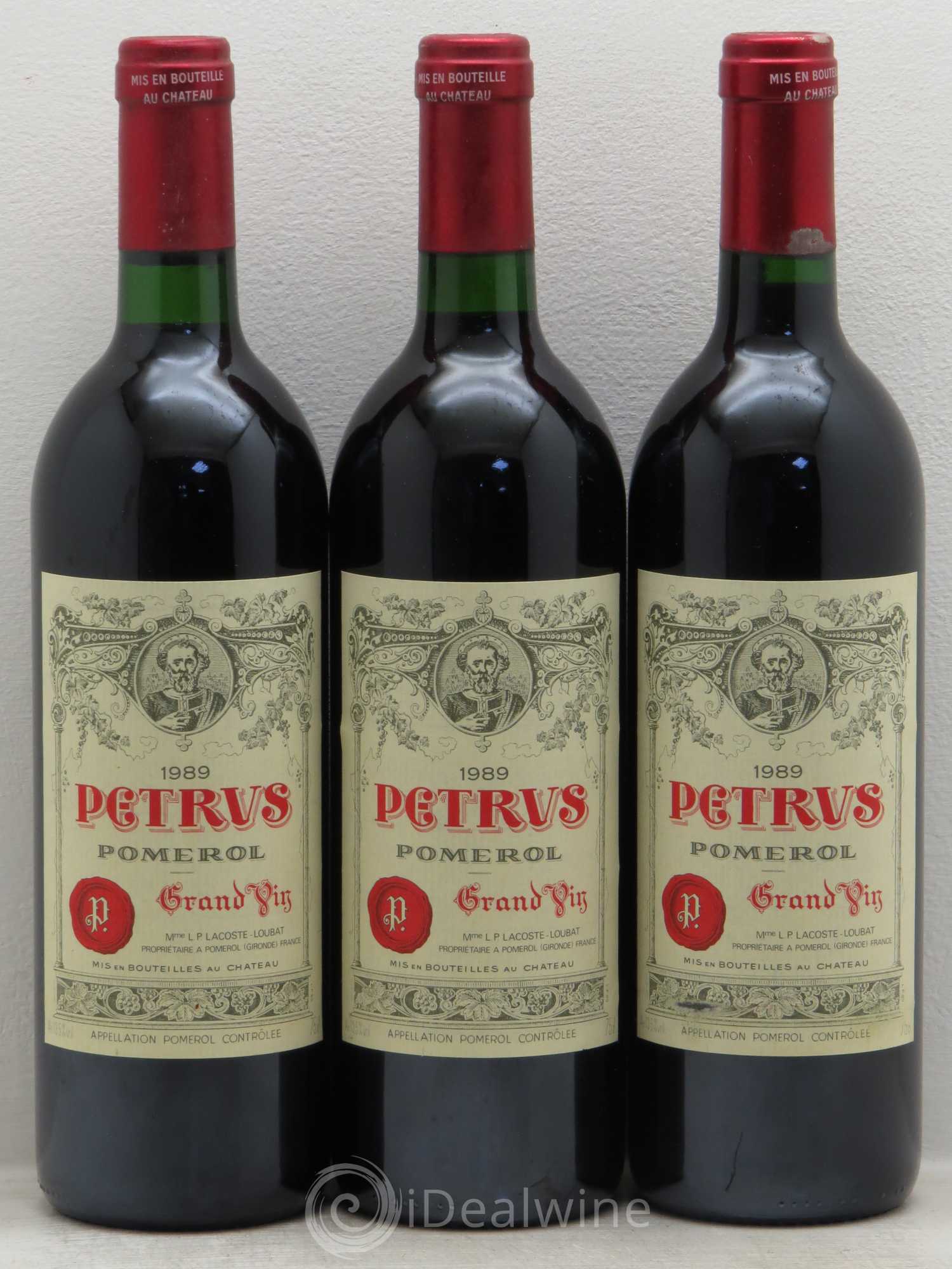 Petrus 1989 - Lot de 6 bouteilles - 2
