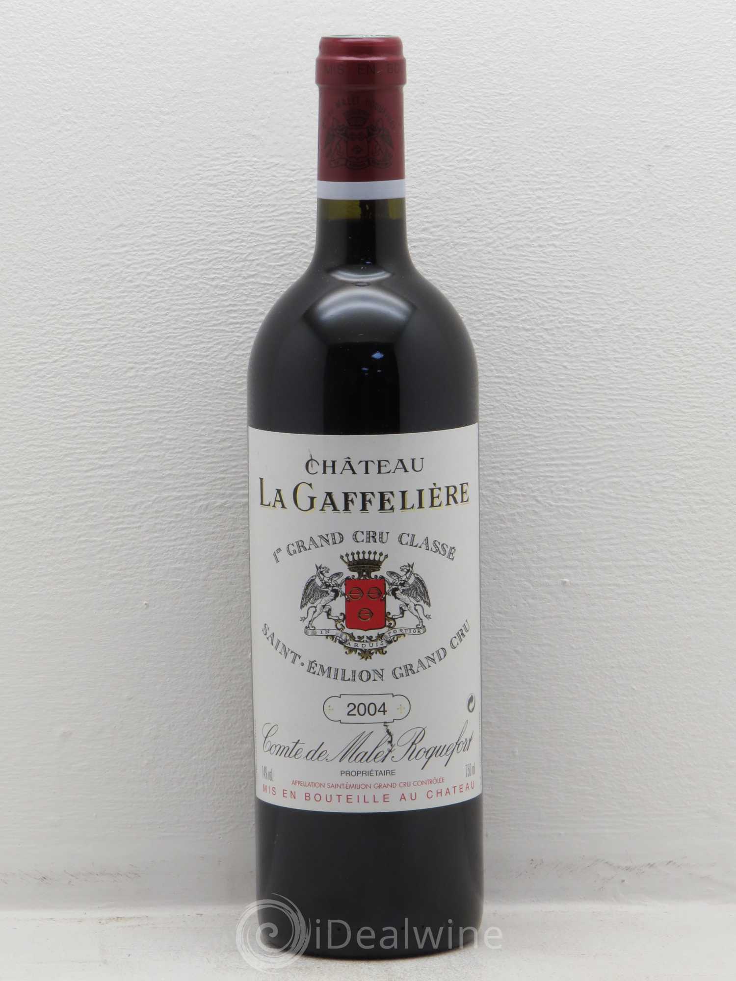 Château la Gaffelière 1er Grand Cru Classé B 2004 - Lot de 1 bouteille - 0