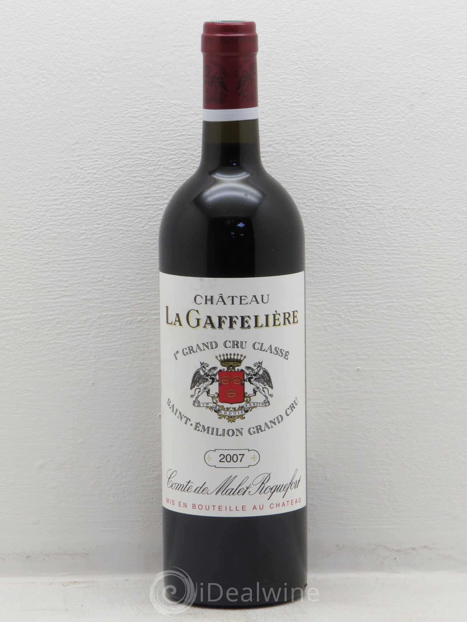 Château la Gaffelière 1er Grand Cru Classé B 2007 - Lot de 1 bouteille - 0