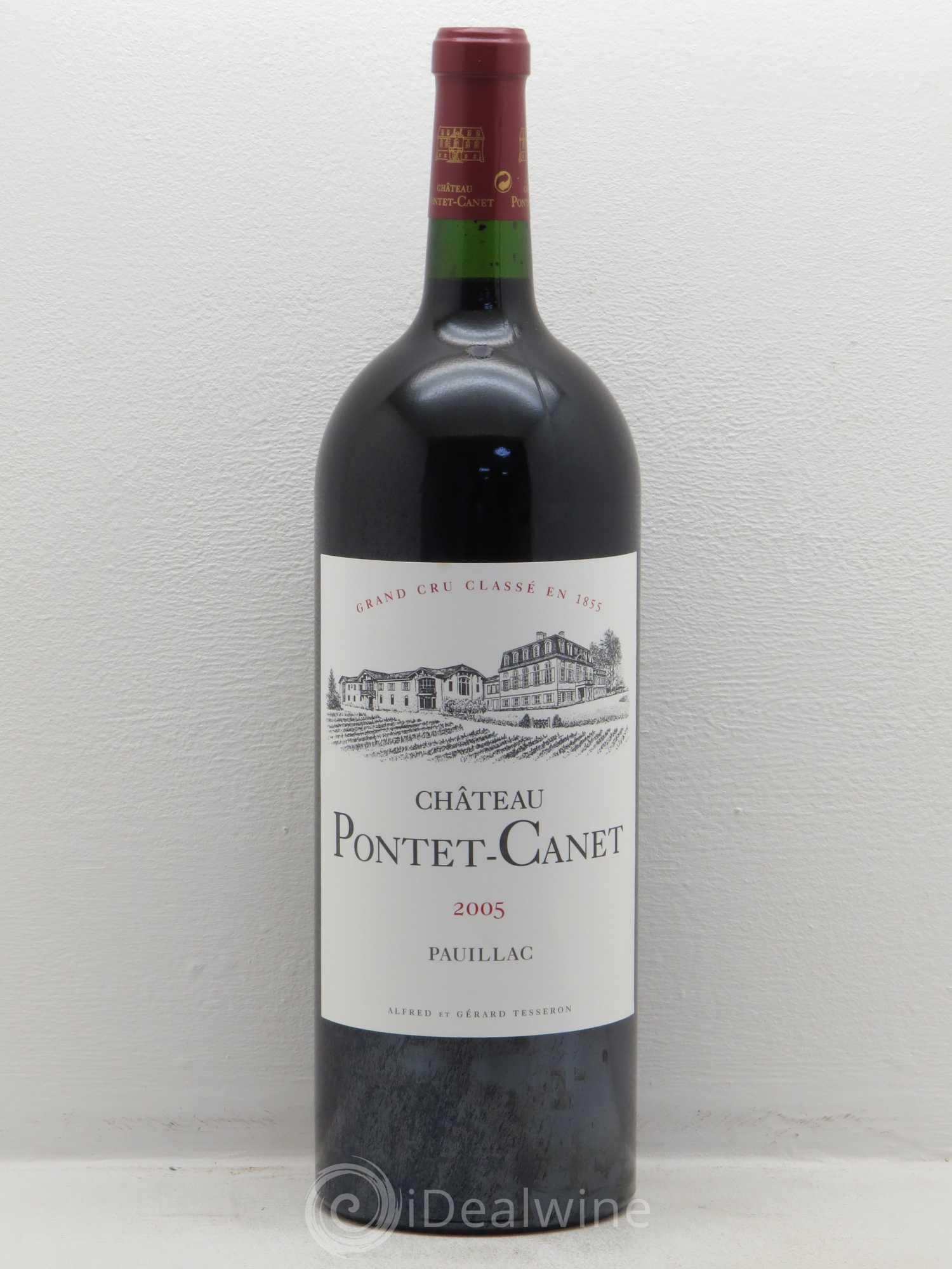 Château Pontet Canet 5ème Grand Cru Classé 2005 - Lot de 1 magnum - 0