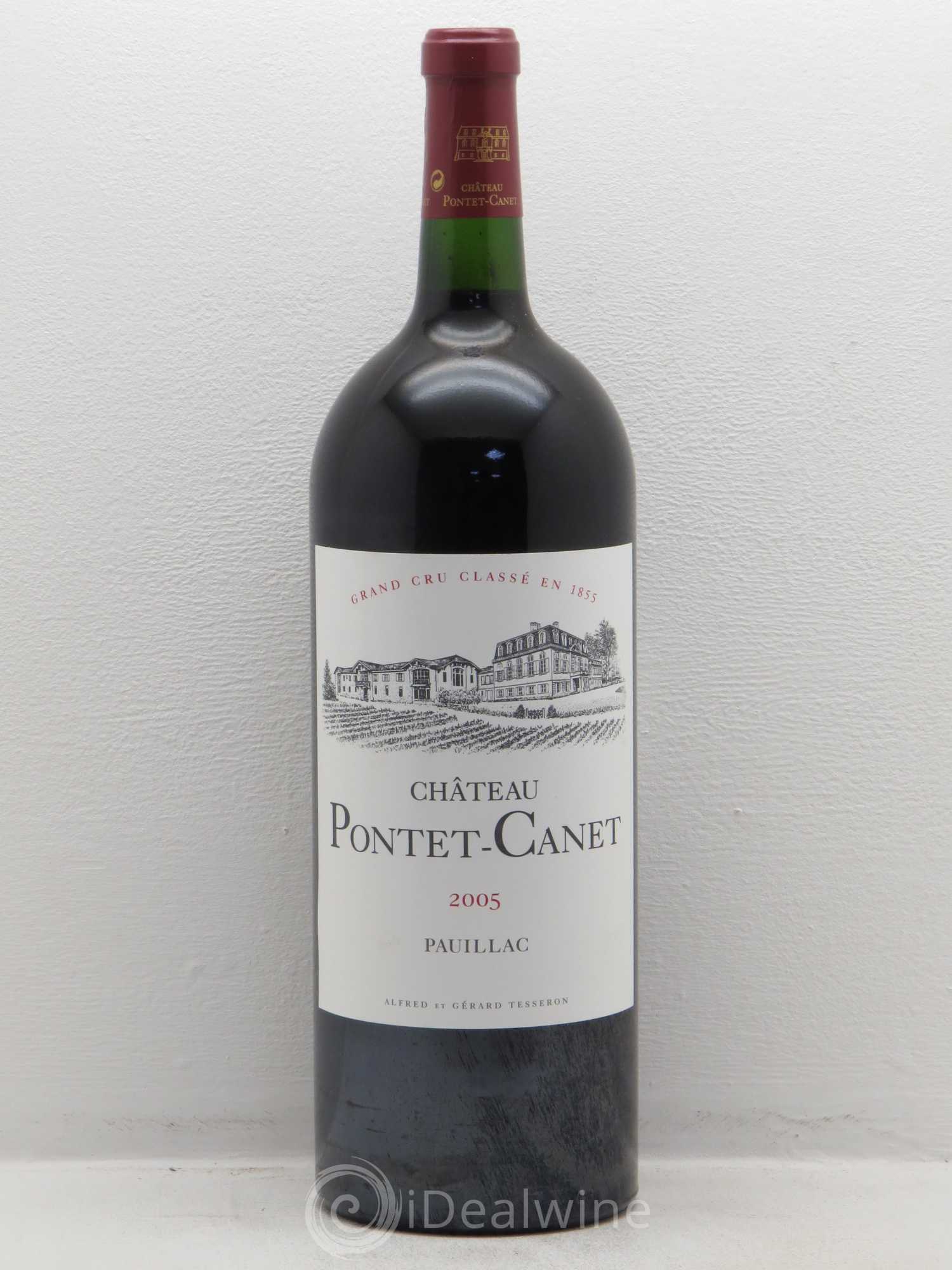 Château Pontet Canet 5ème Grand Cru Classé 2005 - Lot de 1 magnum - 0