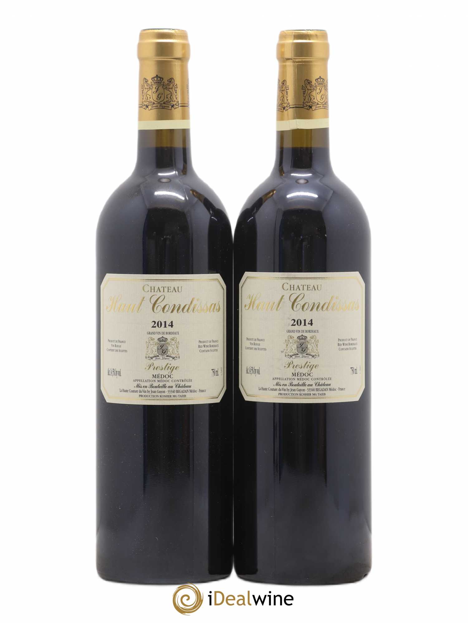 Haut-Condissas (sans prix de réserve) 2014 - Lot de 2 bouteilles - 0