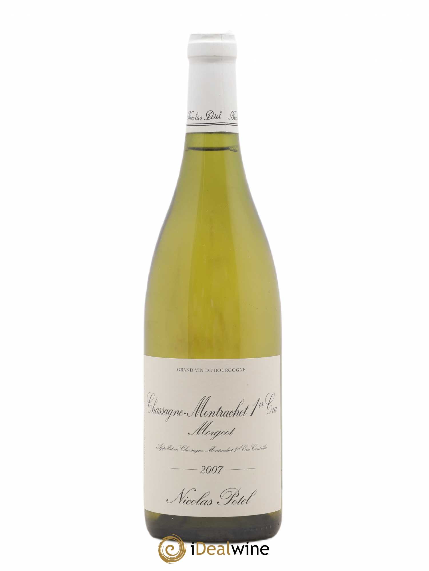 Chassagne-Montrachet 1er Cru Morgeot Nicolas Potel 2007 - Lot de 1 bouteille - 0