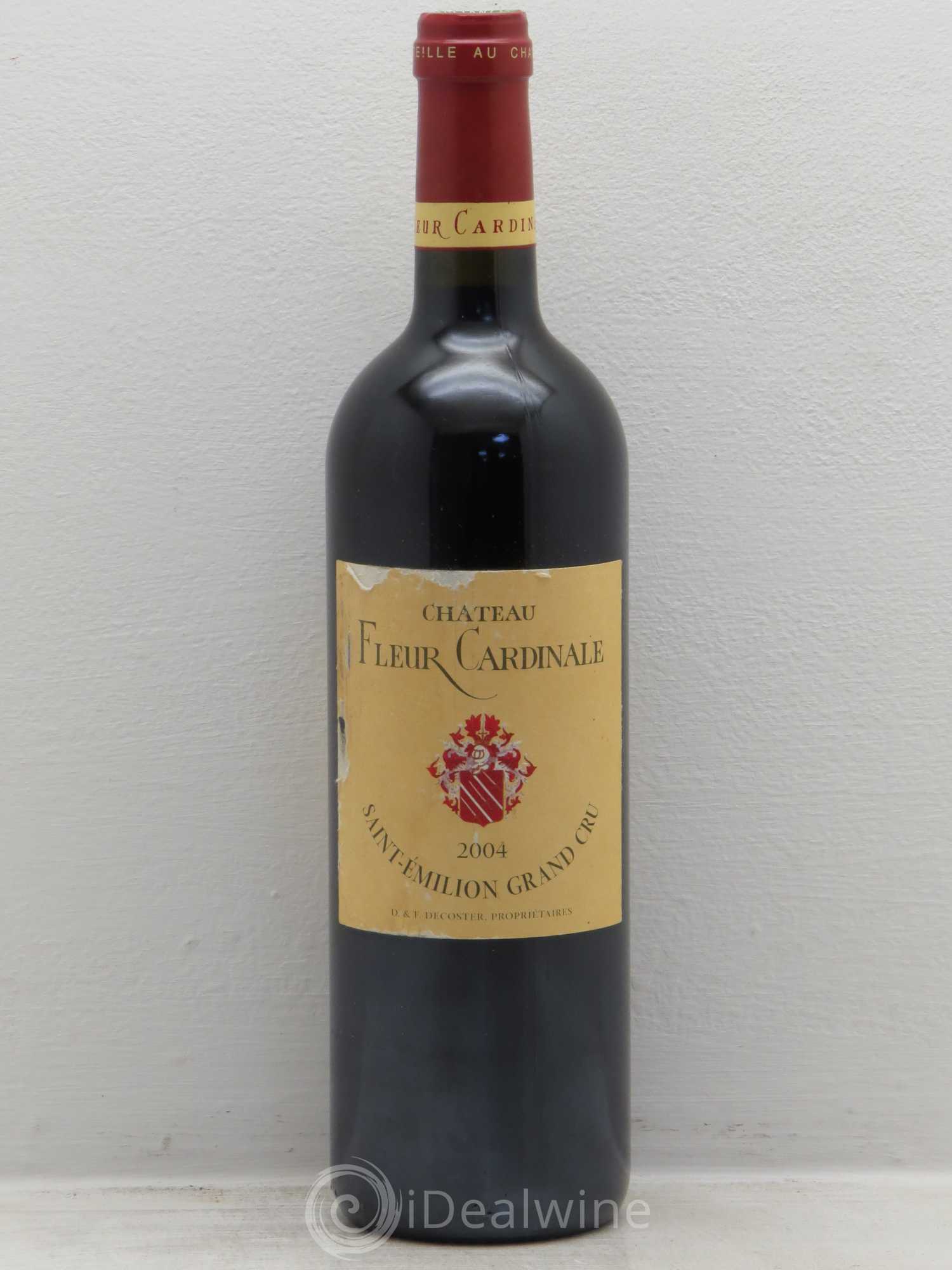 Château Fleur Cardinale Grand Cru Classé 2004 - Lot de 1 bouteille - 0