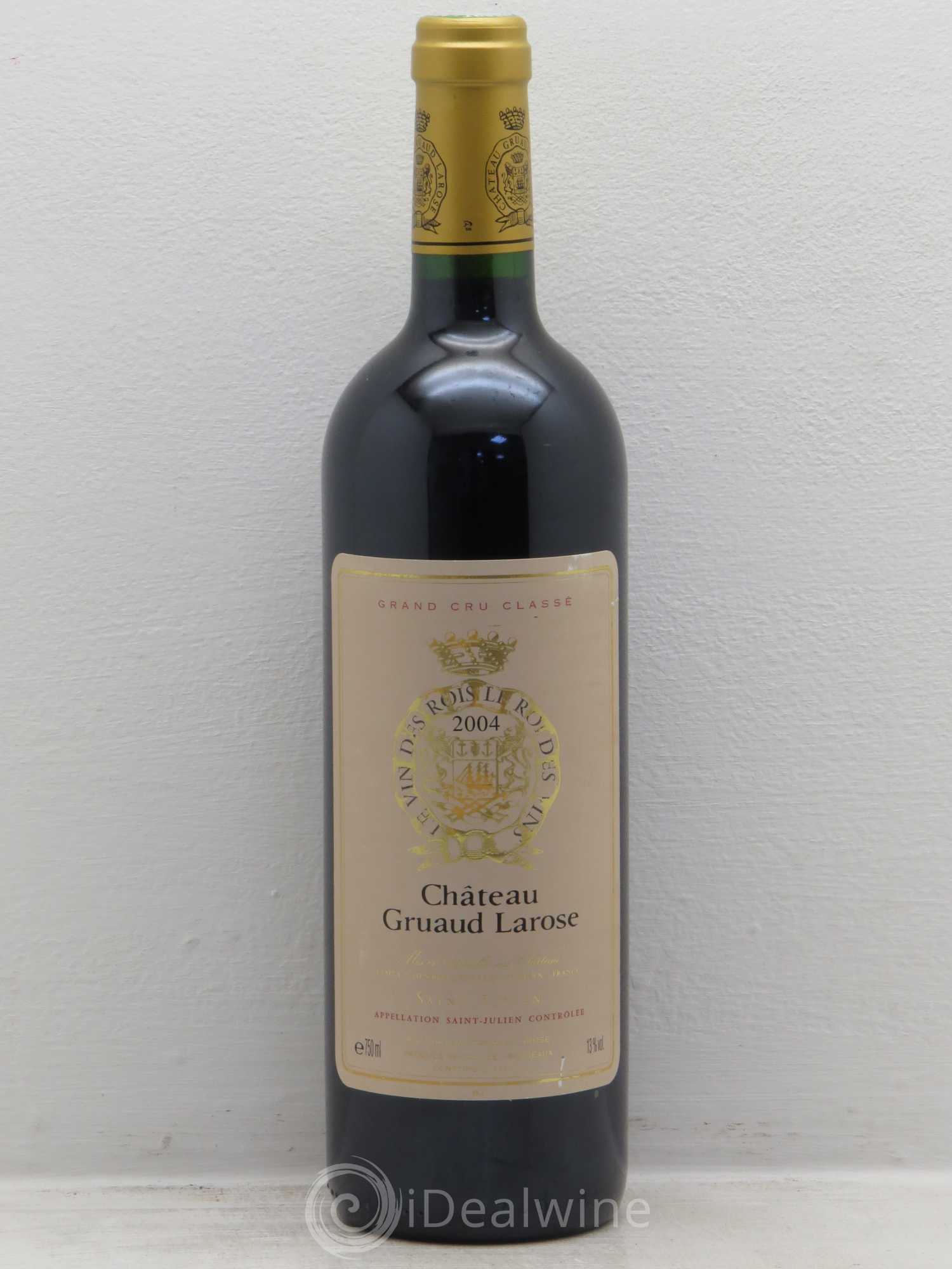 Château Gruaud Larose 2ème Grand Cru Classé 2004 - Lot de 1 bouteille - 0