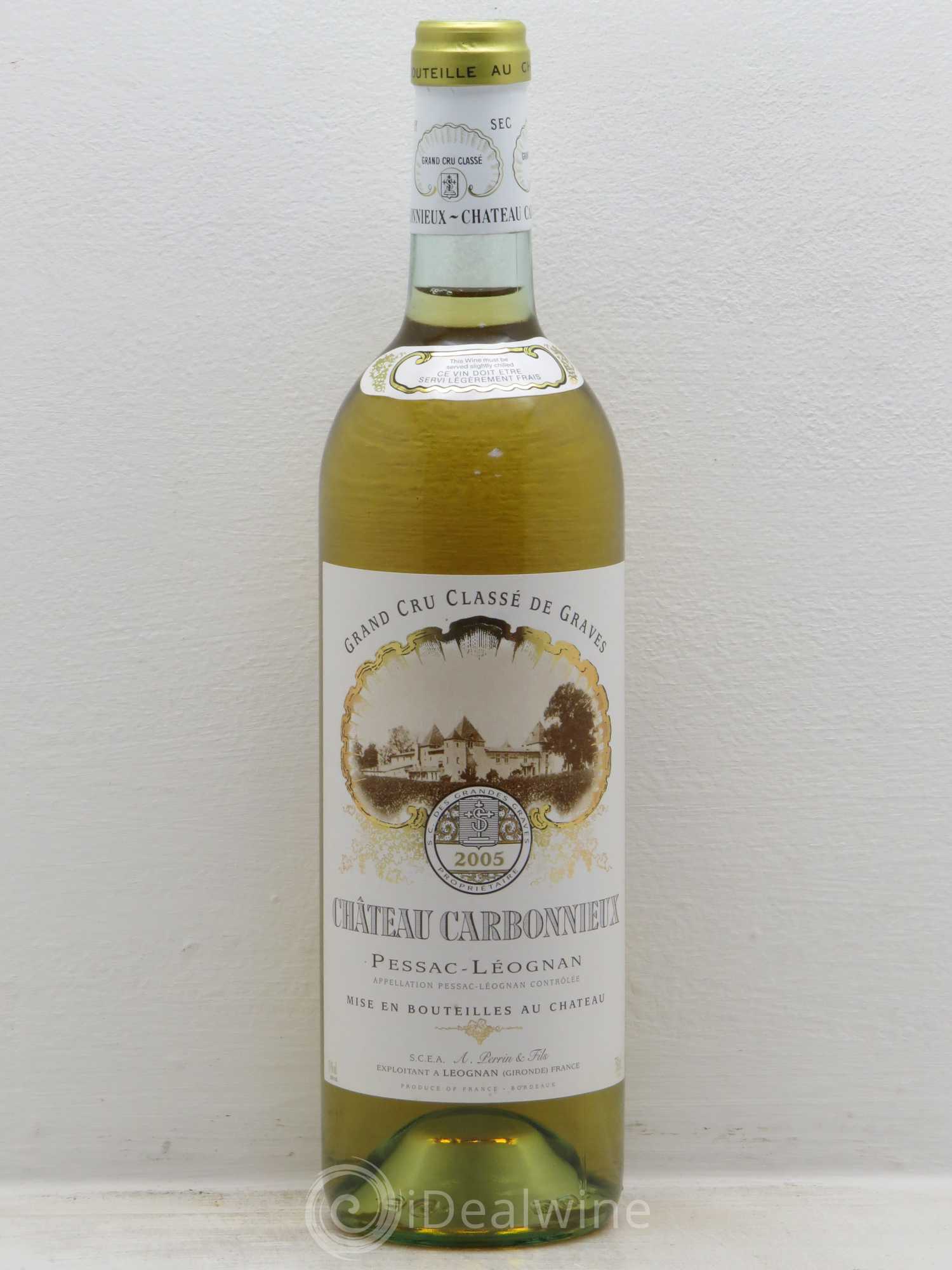 Château Carbonnieux Cru Classé de Graves 2005 - Lot de 6 bouteilles - 0