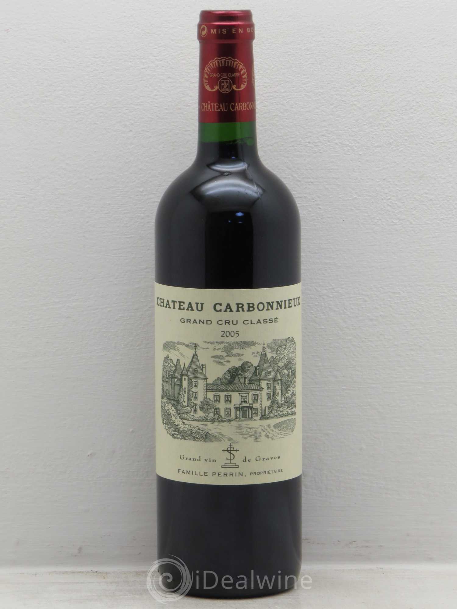 Château Carbonnieux Cru Classé de Graves 2005 - Lot de 1 bouteille - 0