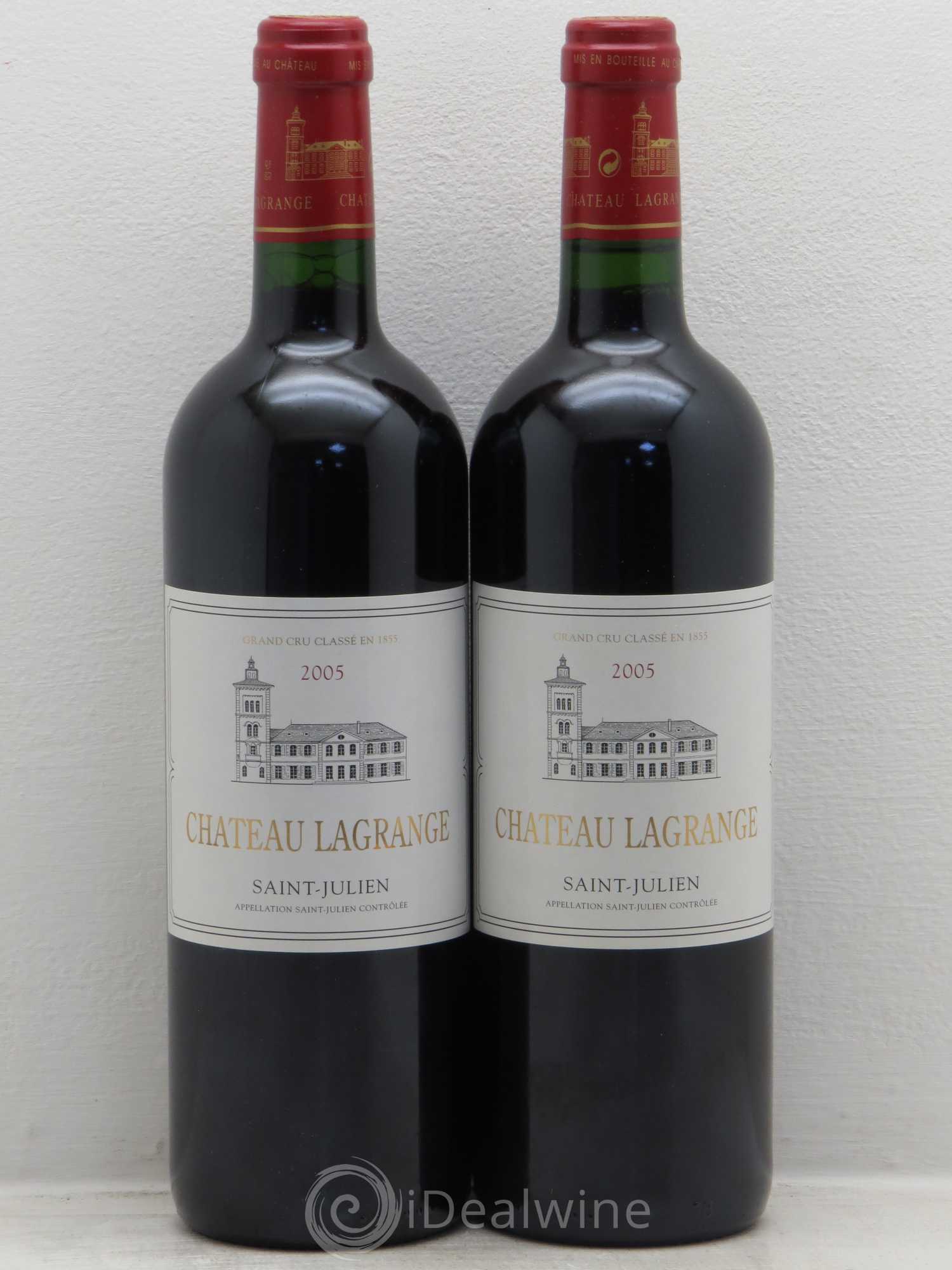 Château Lagrange 3ème Grand Cru Classé 2005 - Lot de 2 bouteilles - 0