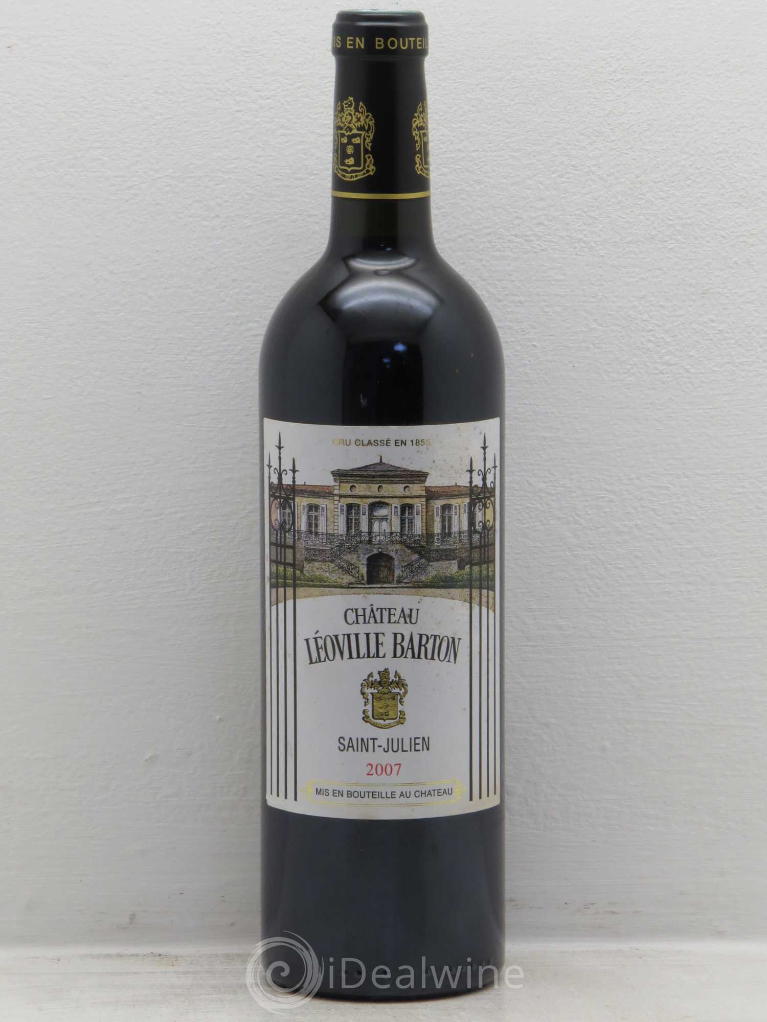Château Léoville Barton 2ème Grand Cru Classé 2007 - Lot de 6 bouteilles - 0